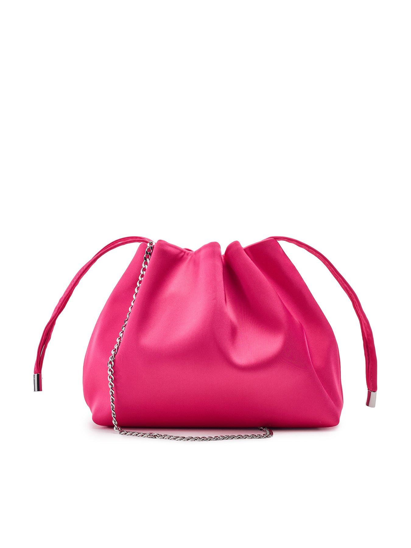 Image 1 of 4 of Moda In Pelle Ruched Bucket Shoulder Bag