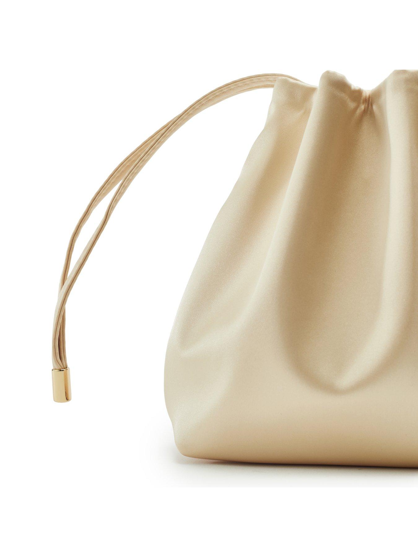 Image 3 of 4 of Moda In Pelle Ruched Bucket Shoulder Bag