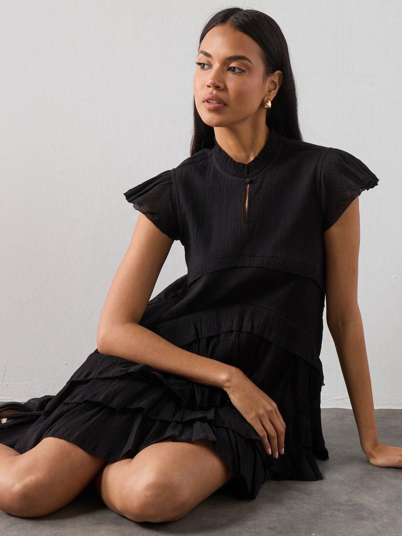Image 4 of 6 of AllSaints Cavarly Mini Dress