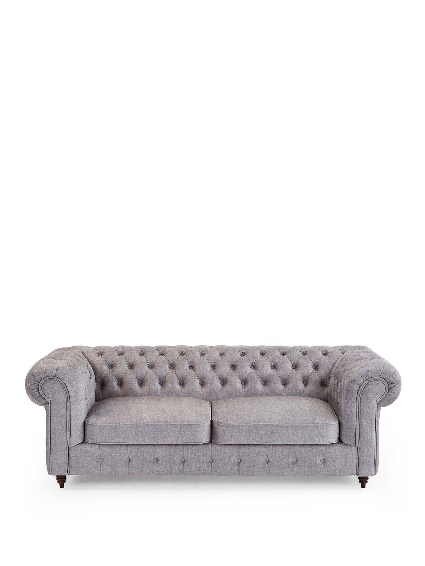 Image 2 of 8 of The Very Collection Laura 3 Seater Sofa Bed - Grey - FSC&reg; Certified
