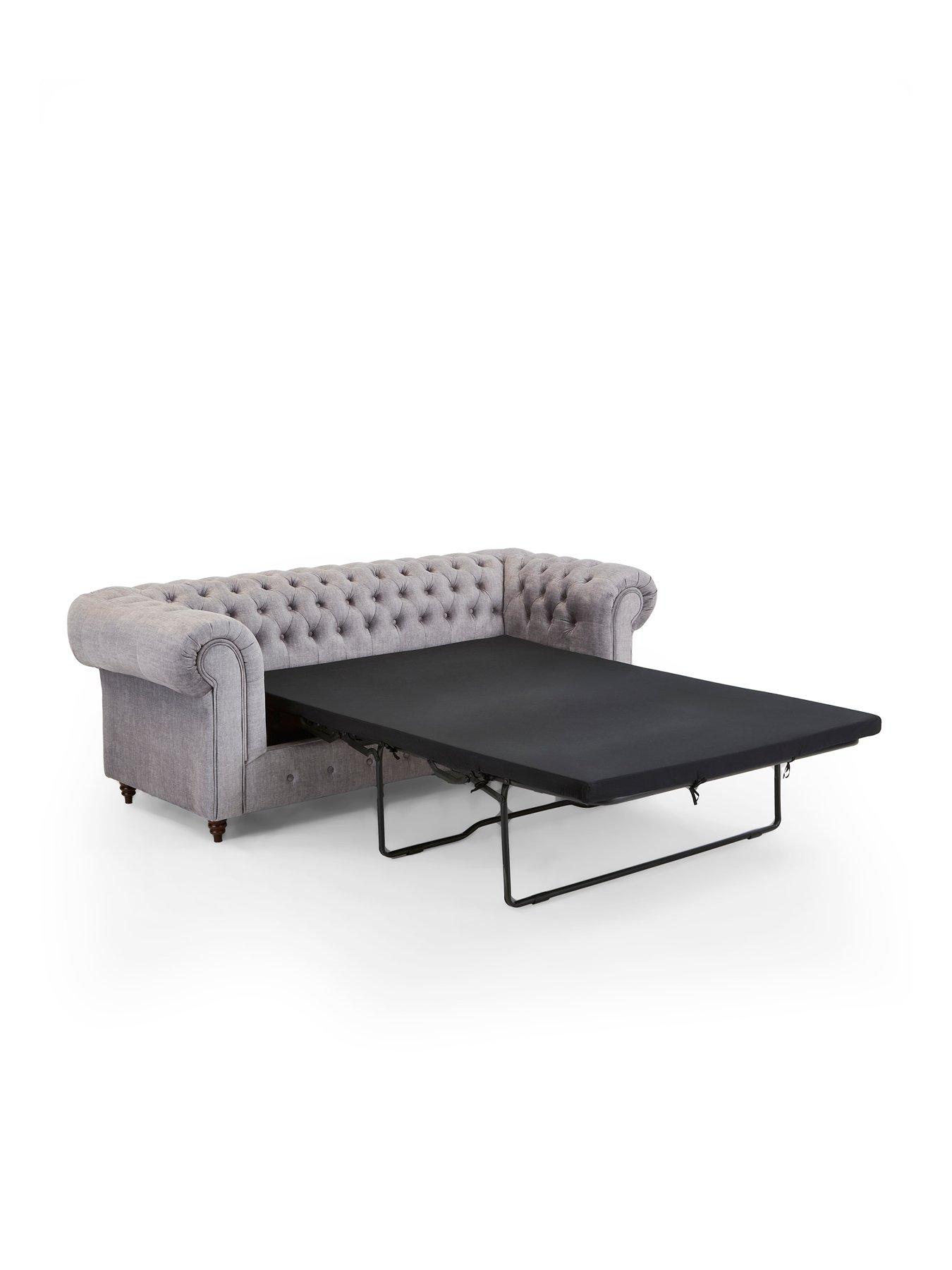 Image 4 of 8 of The Very Collection Laura 3 Seater Sofa Bed - Grey - FSC&reg; Certified