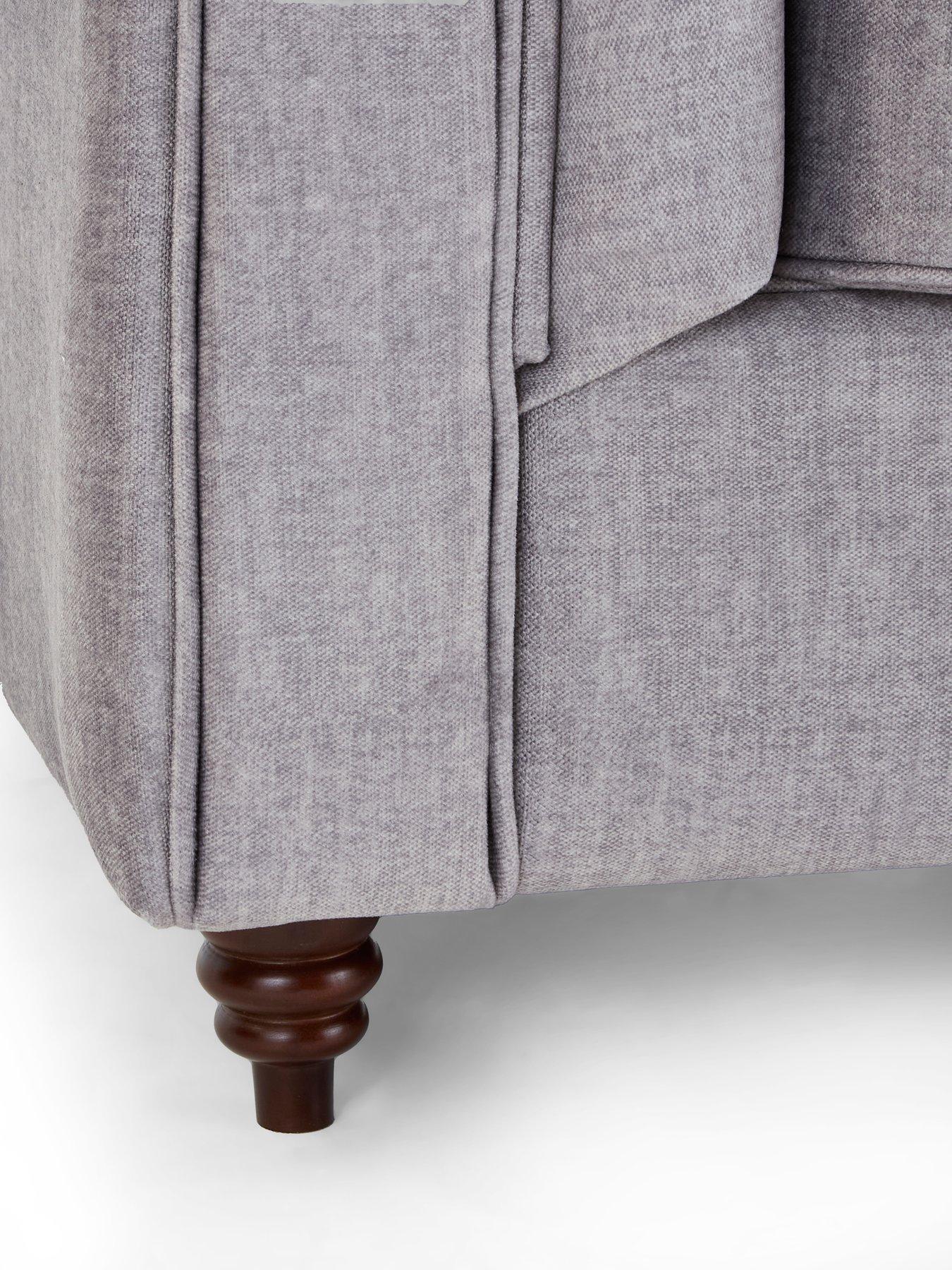 Image 6 of 8 of The Very Collection Laura 3 Seater Sofa Bed - Grey - FSC&reg; Certified