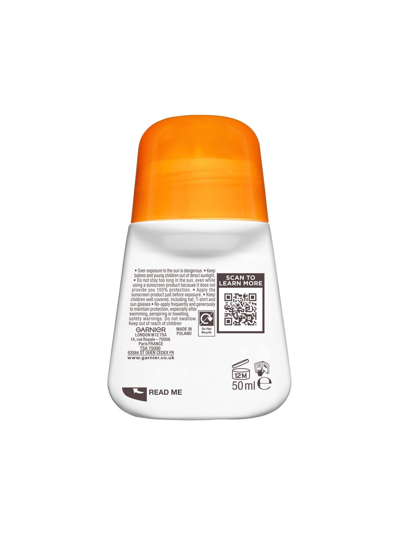 Image 2 of 5 of Garnier Ambre Solaire Sensitive Advanced kids colored roll-on SPF 50+