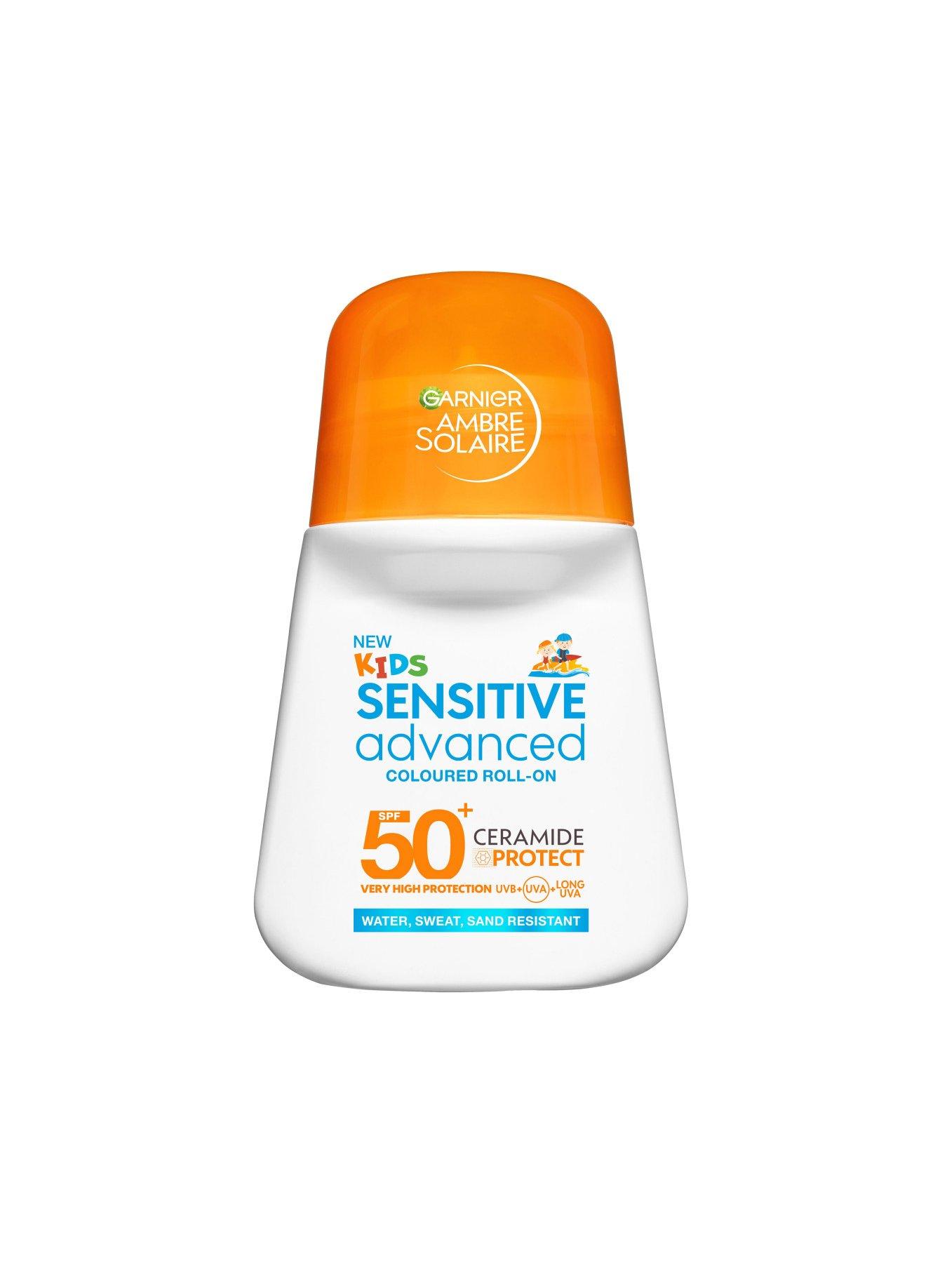 Image 3 of 5 of Garnier Ambre Solaire Sensitive Advanced kids colored roll-on SPF 50+