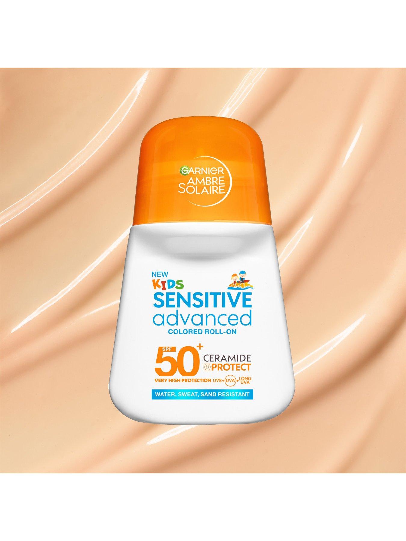 Image 5 of 5 of Garnier Ambre Solaire Sensitive Advanced kids colored roll-on SPF 50+