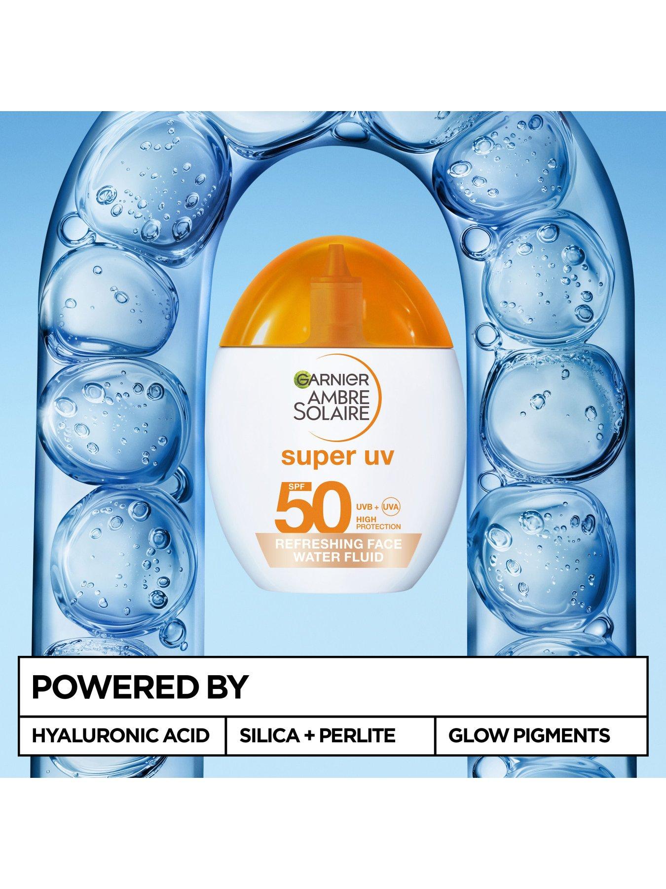 Image 6 of 7 of Garnier Ambre Solaire Super UV Refreshing Water Fluid - Tinted