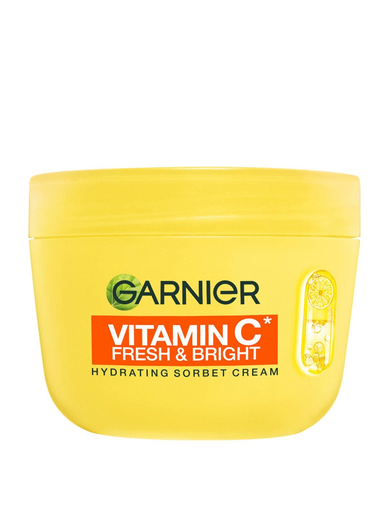 Image 1 of 8 of Garnier Vitamin C Fresh &amp; Bright Sorbet Cream 85ml