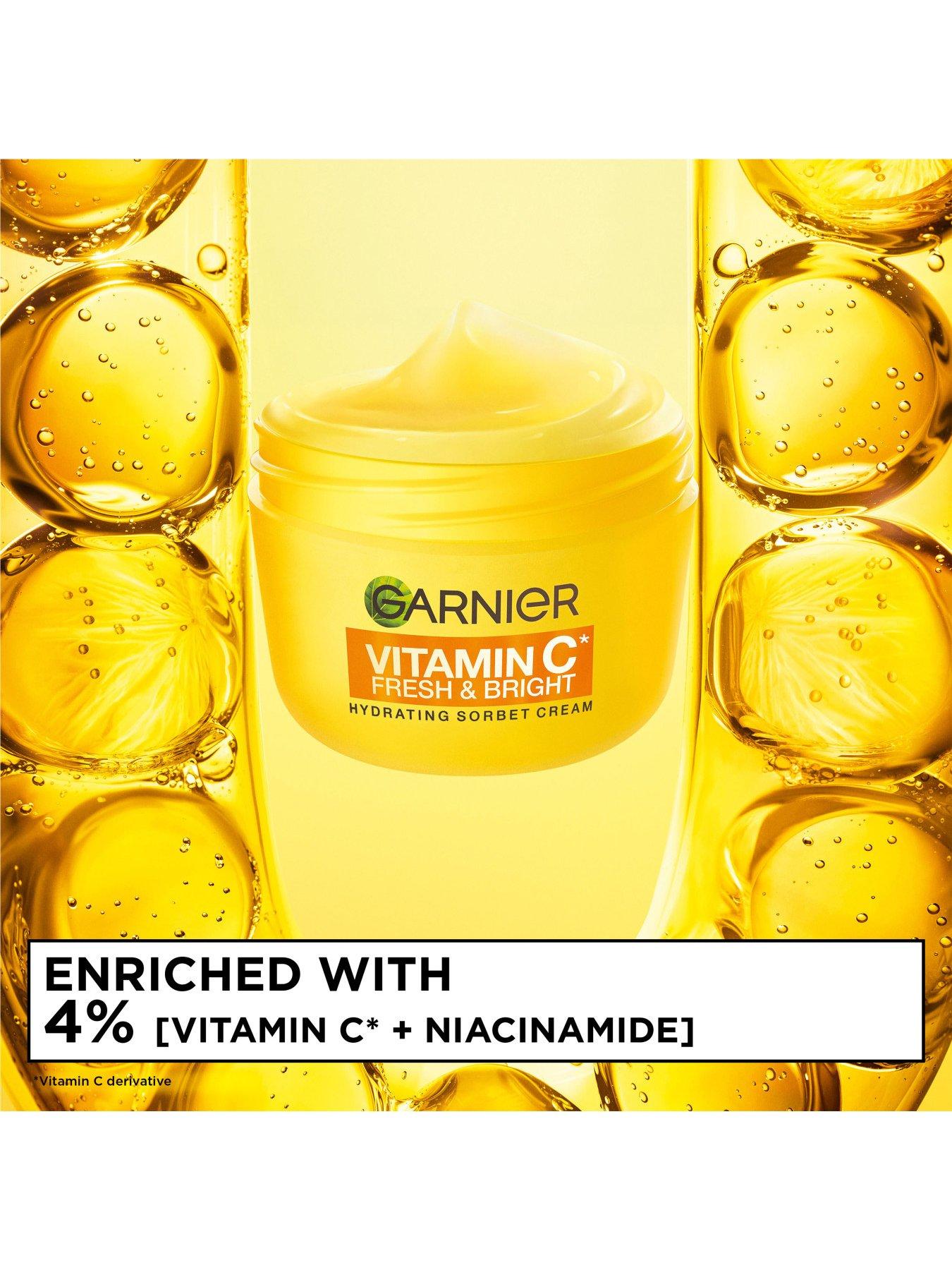 Image 3 of 8 of Garnier Vitamin C Fresh &amp; Bright Sorbet Cream 85ml