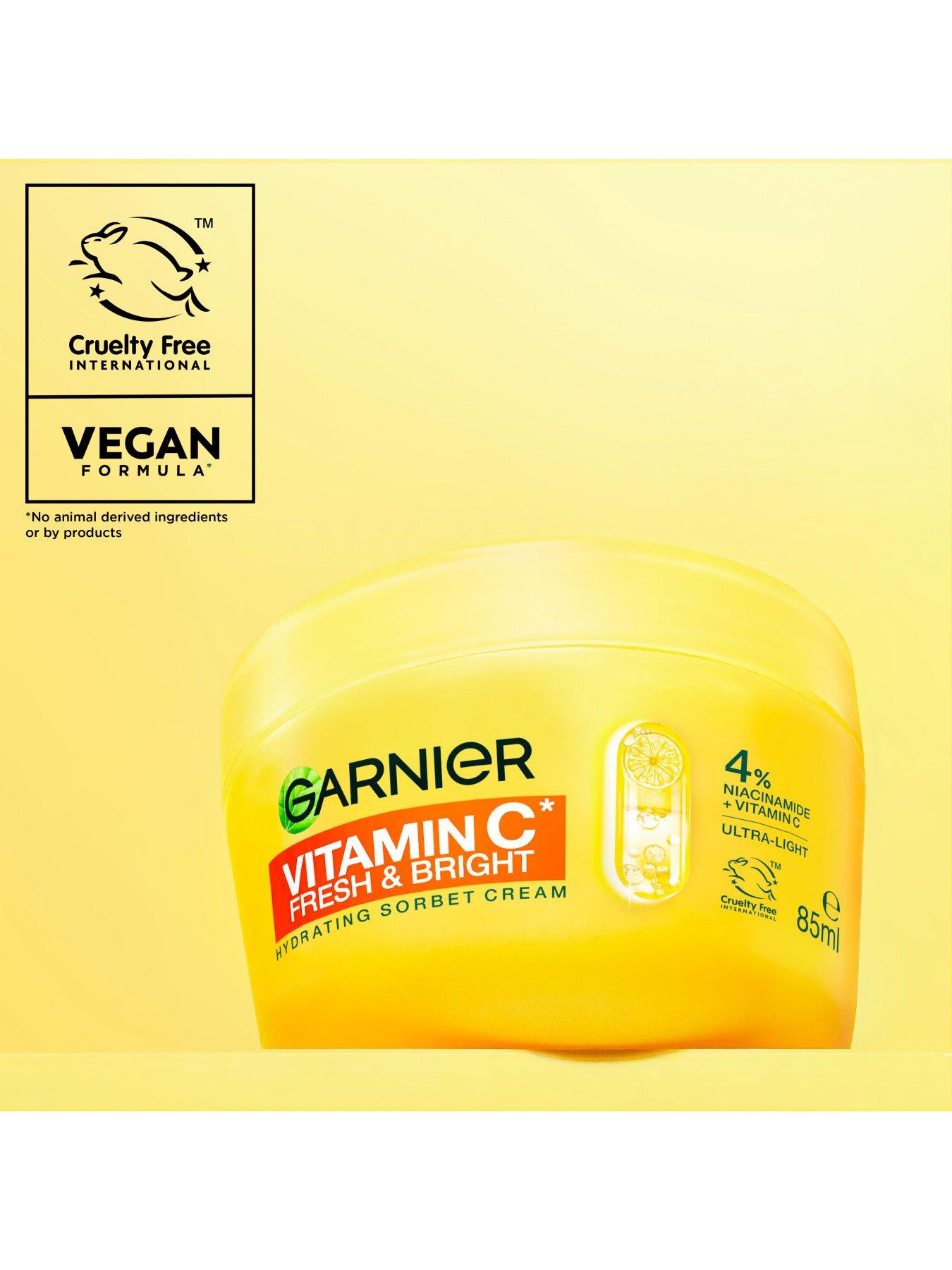 Image 7 of 8 of Garnier Vitamin C Fresh &amp; Bright Sorbet Cream 85ml