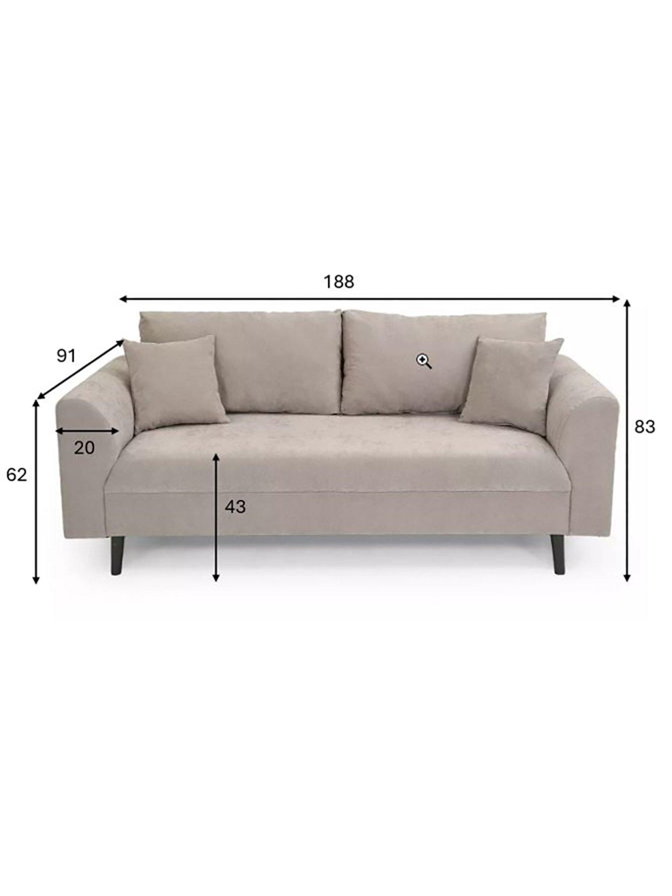 Image 7 of 7 of The Very Collection Plaza 3 Seater
