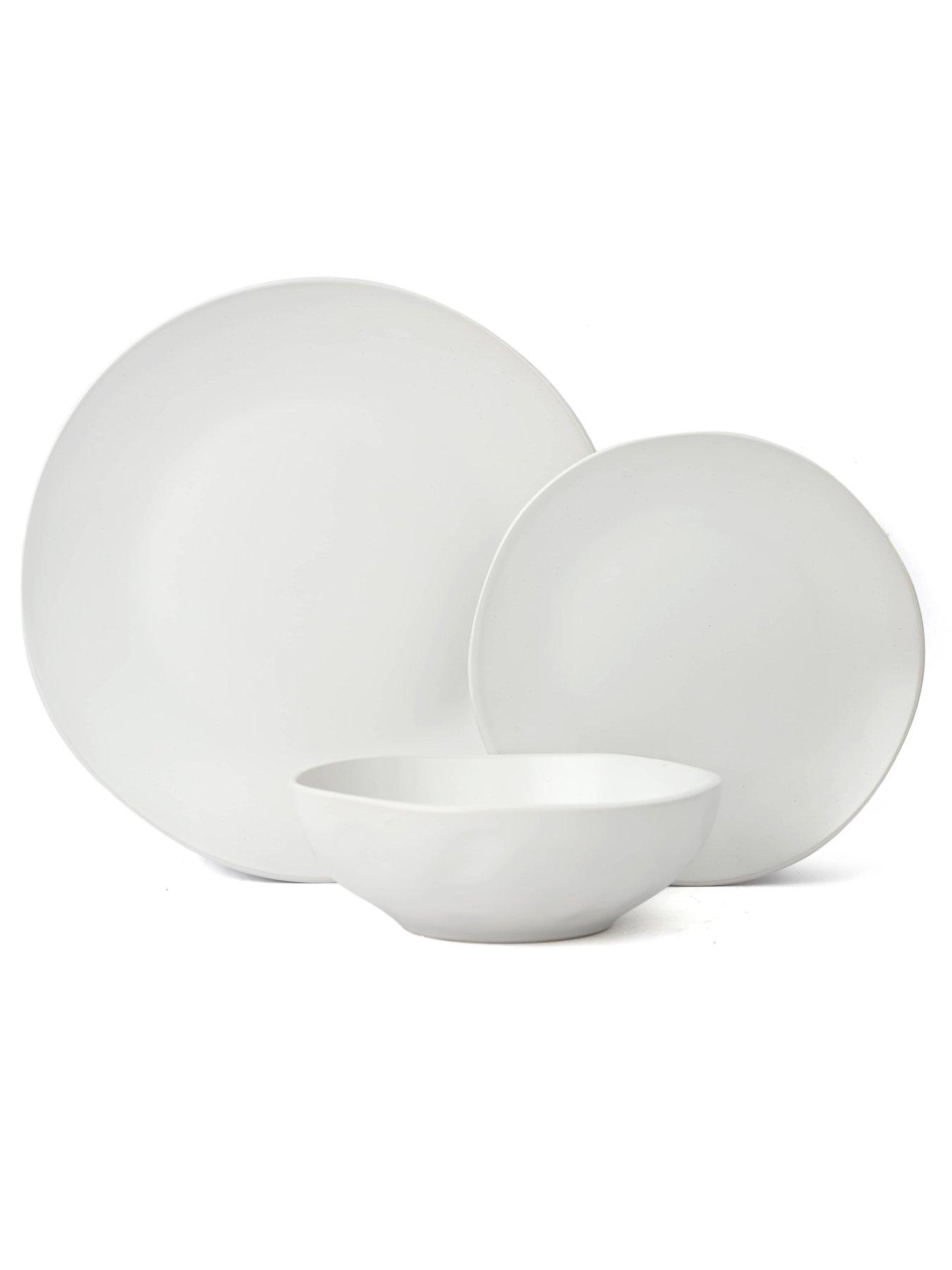 image of waterside-12pc-white-organic-irregular-dinner-set