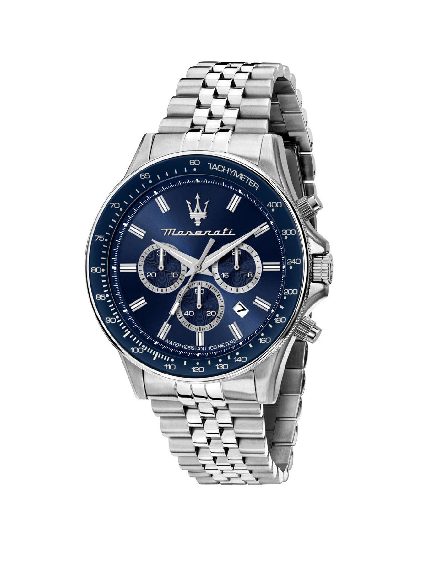  image of maserati-sfida-44mm-chro-blue-dial-ss-br