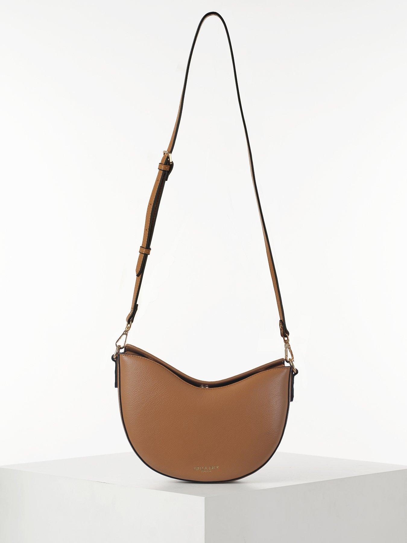 Image 3 of 7 of Luella Grey Cora Camel Saddle Crossbody