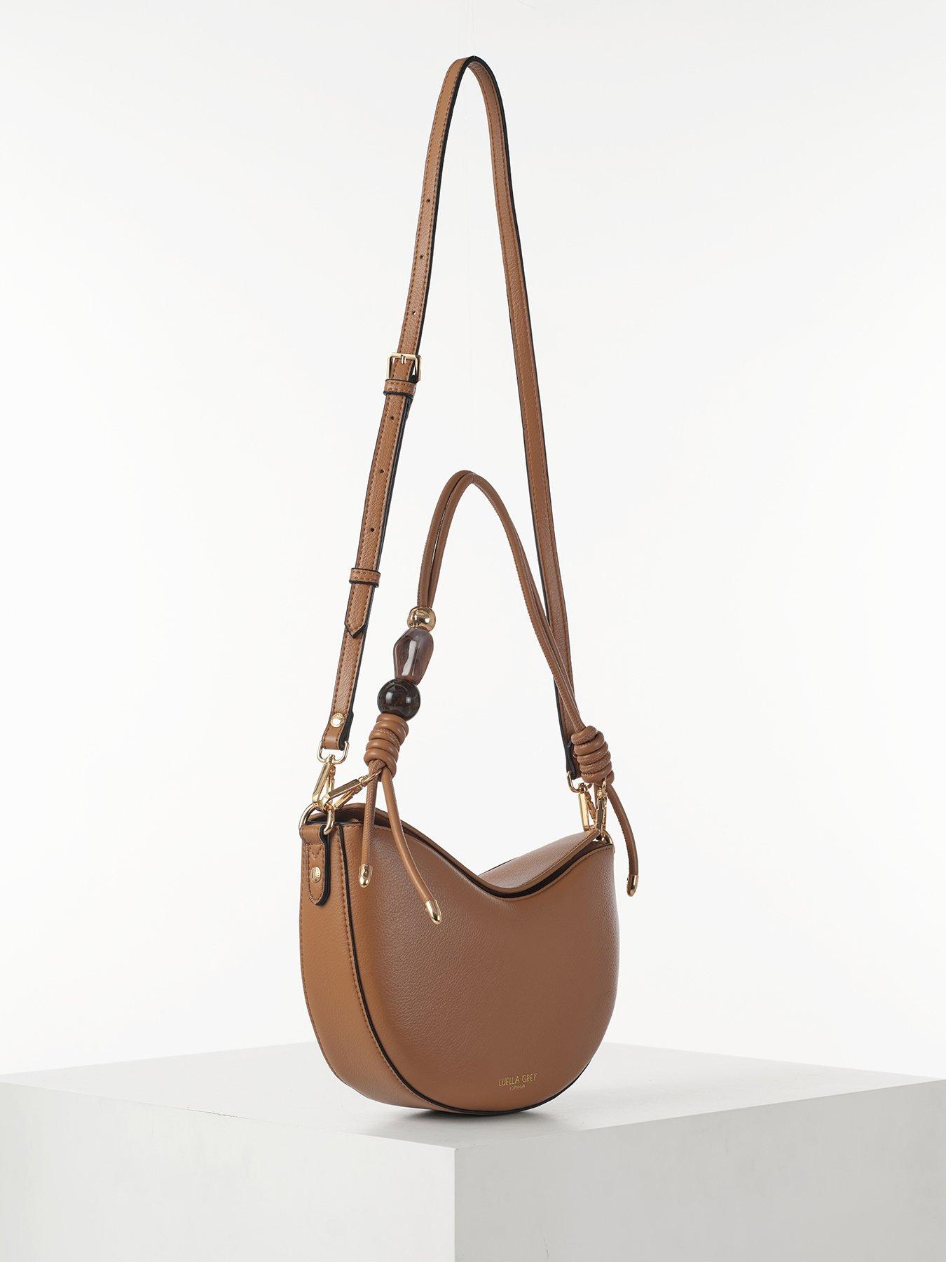 Image 5 of 7 of Luella Grey Cora Camel Saddle Crossbody