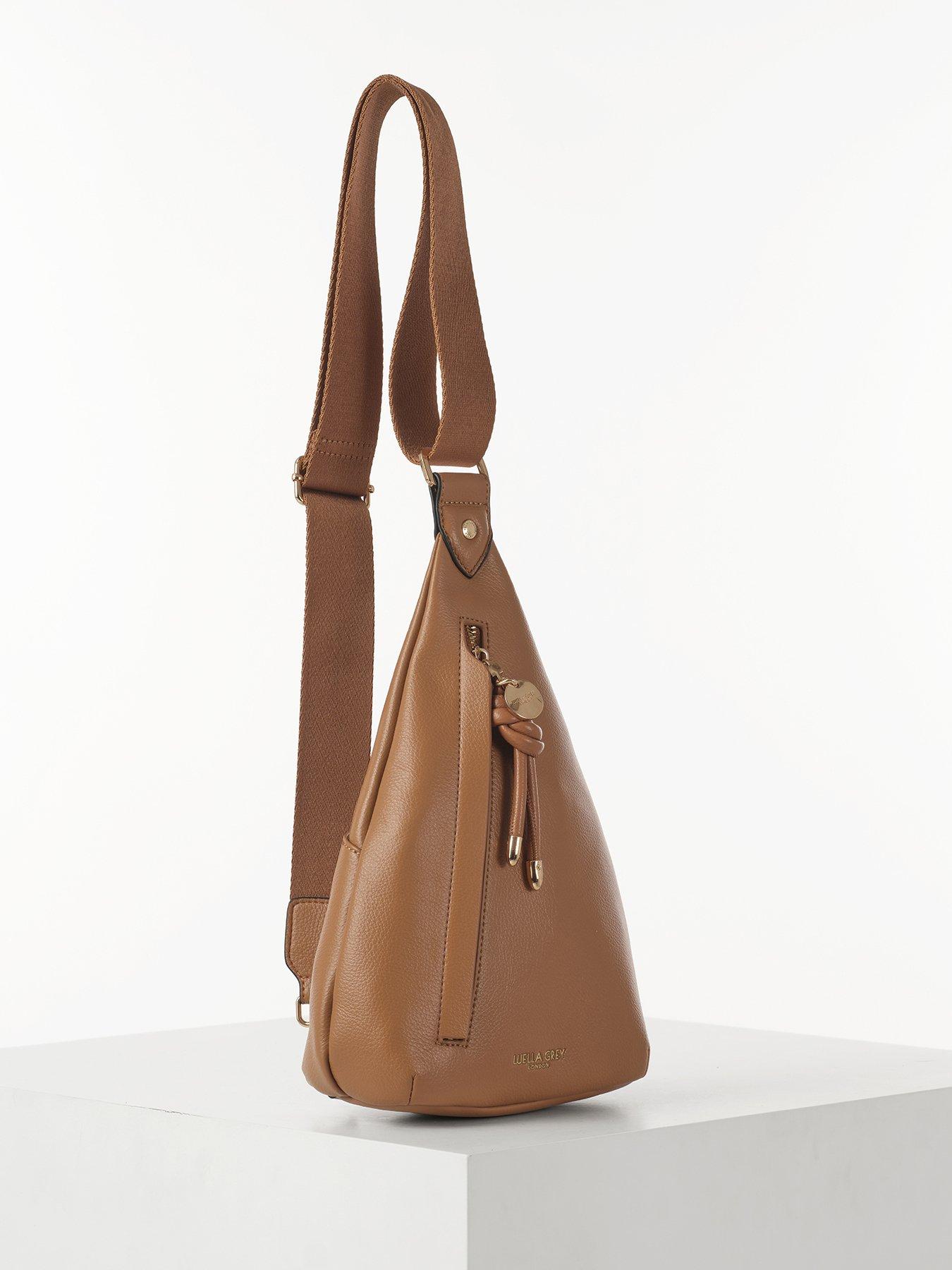 Image 3 of 7 of Luella Grey Darla Camel Weekend Crossbody