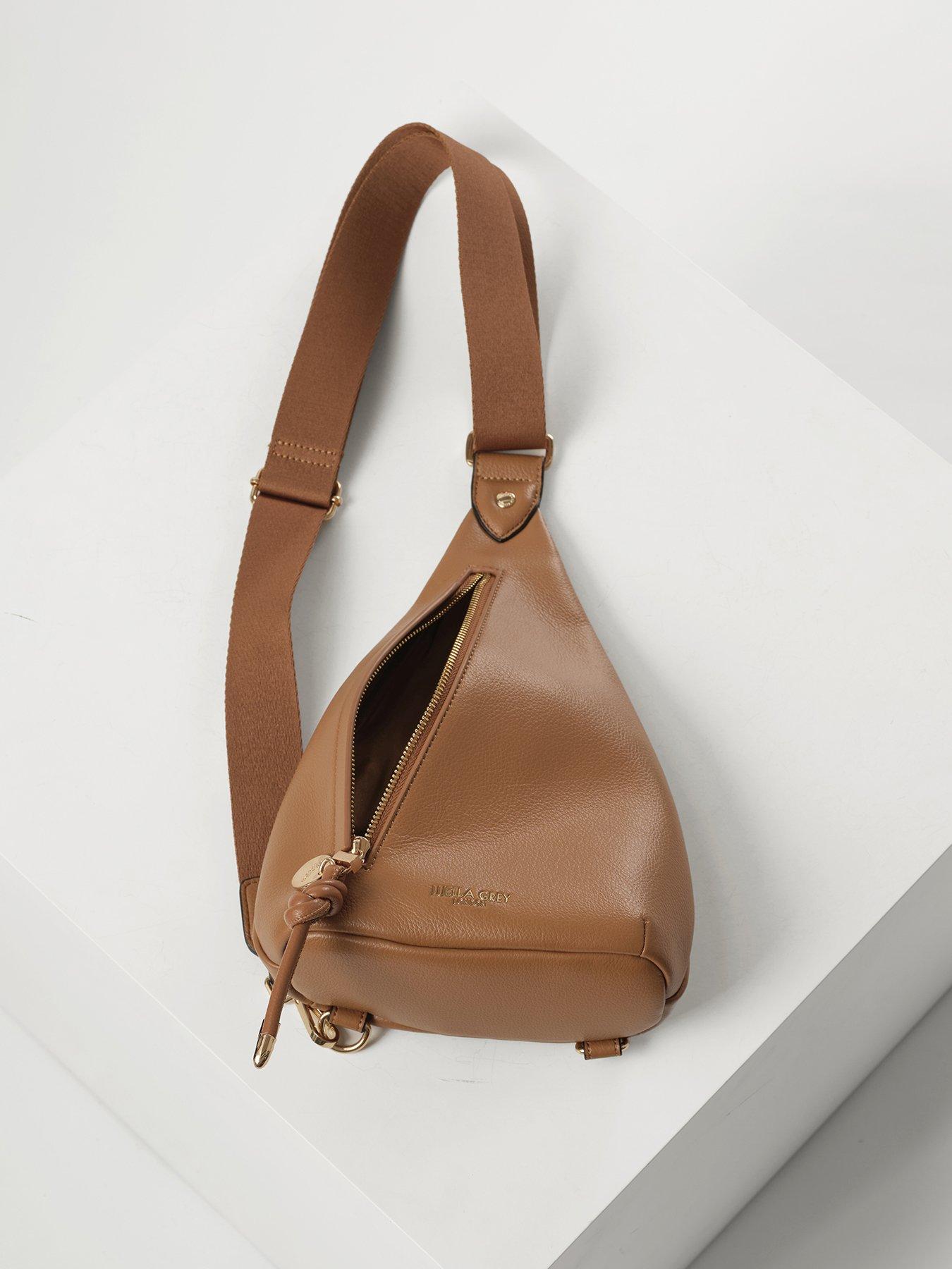 Image 4 of 7 of Luella Grey Darla Camel Weekend Crossbody