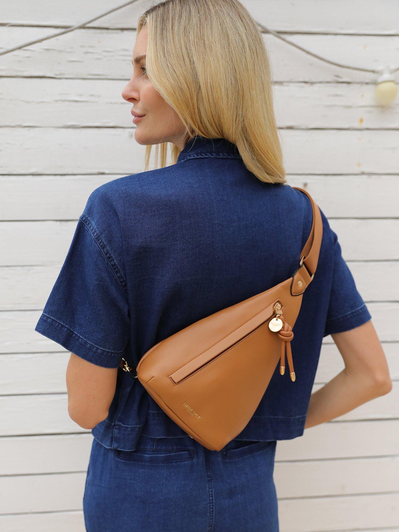 Image 6 of 7 of Luella Grey Darla Camel Weekend Crossbody