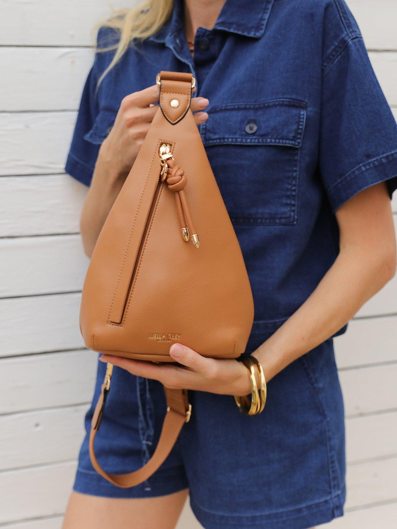 Image 7 of 7 of Luella Grey Darla Camel Weekend Crossbody