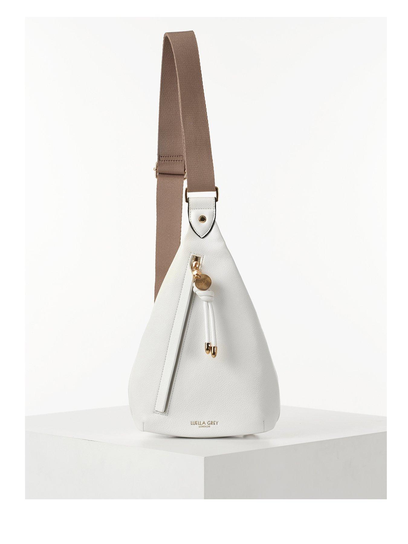 Luella Grey Darla White Weekend Crossbody