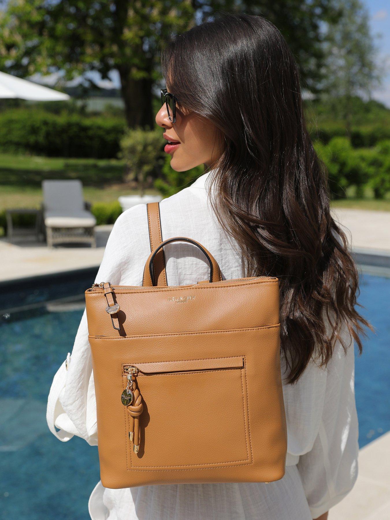 Image 2 of 7 of Luella Grey Ella Camel Small Casual Backpack