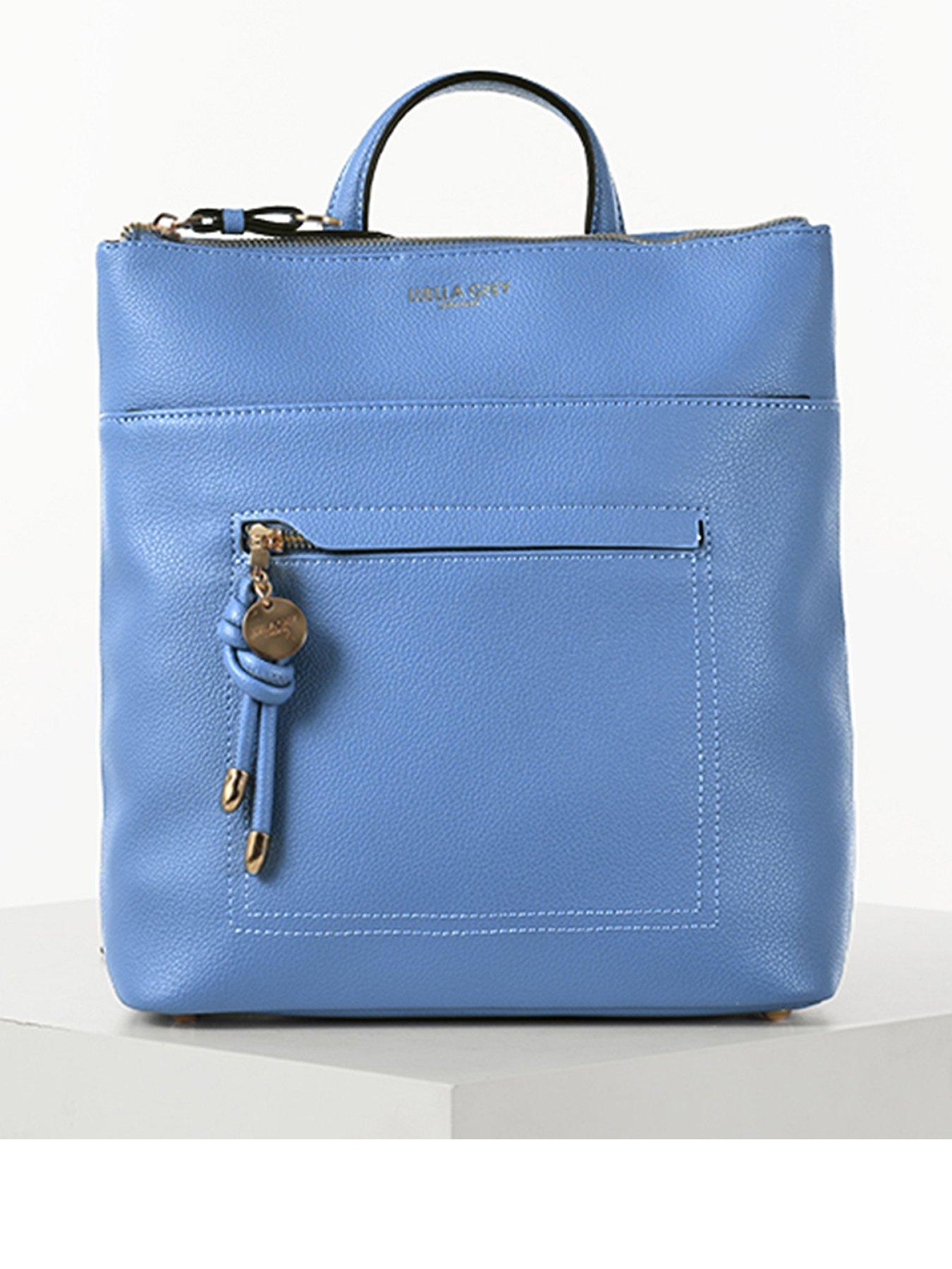 Image 1 of 6 of Luella Grey Ella Cornflower Blue Small Casual Backpack