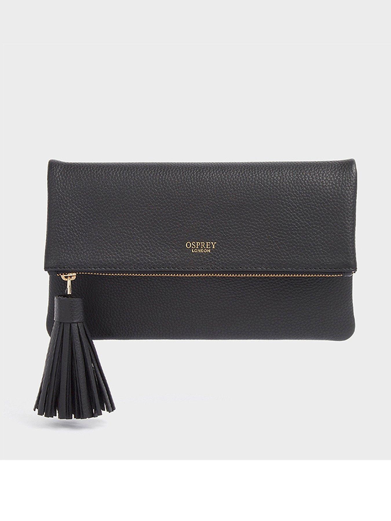 Osprey London The Bexley Leather Clutch Bag