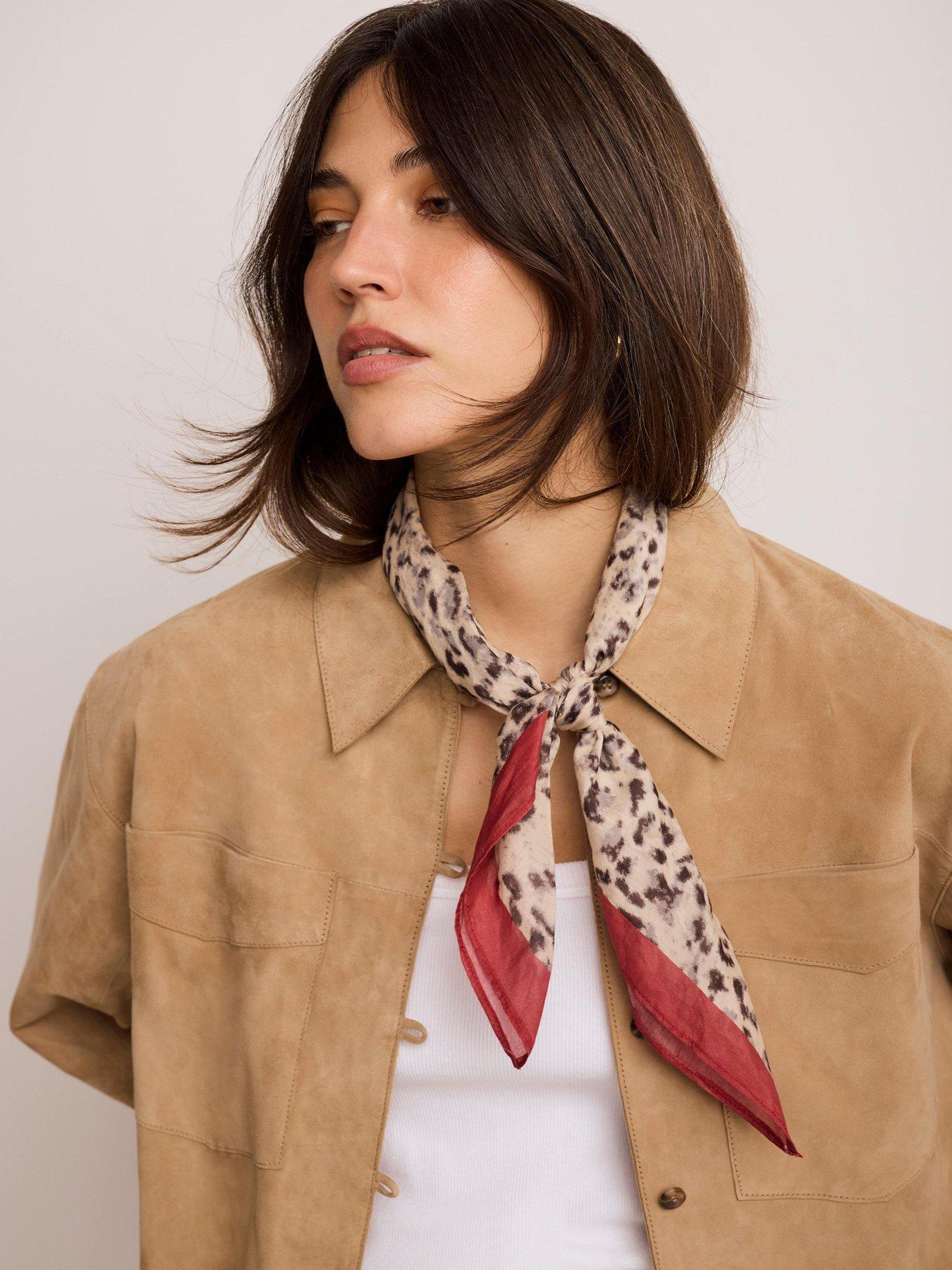 stillFront image of mint-velvet-allison-print-neck-scarf
