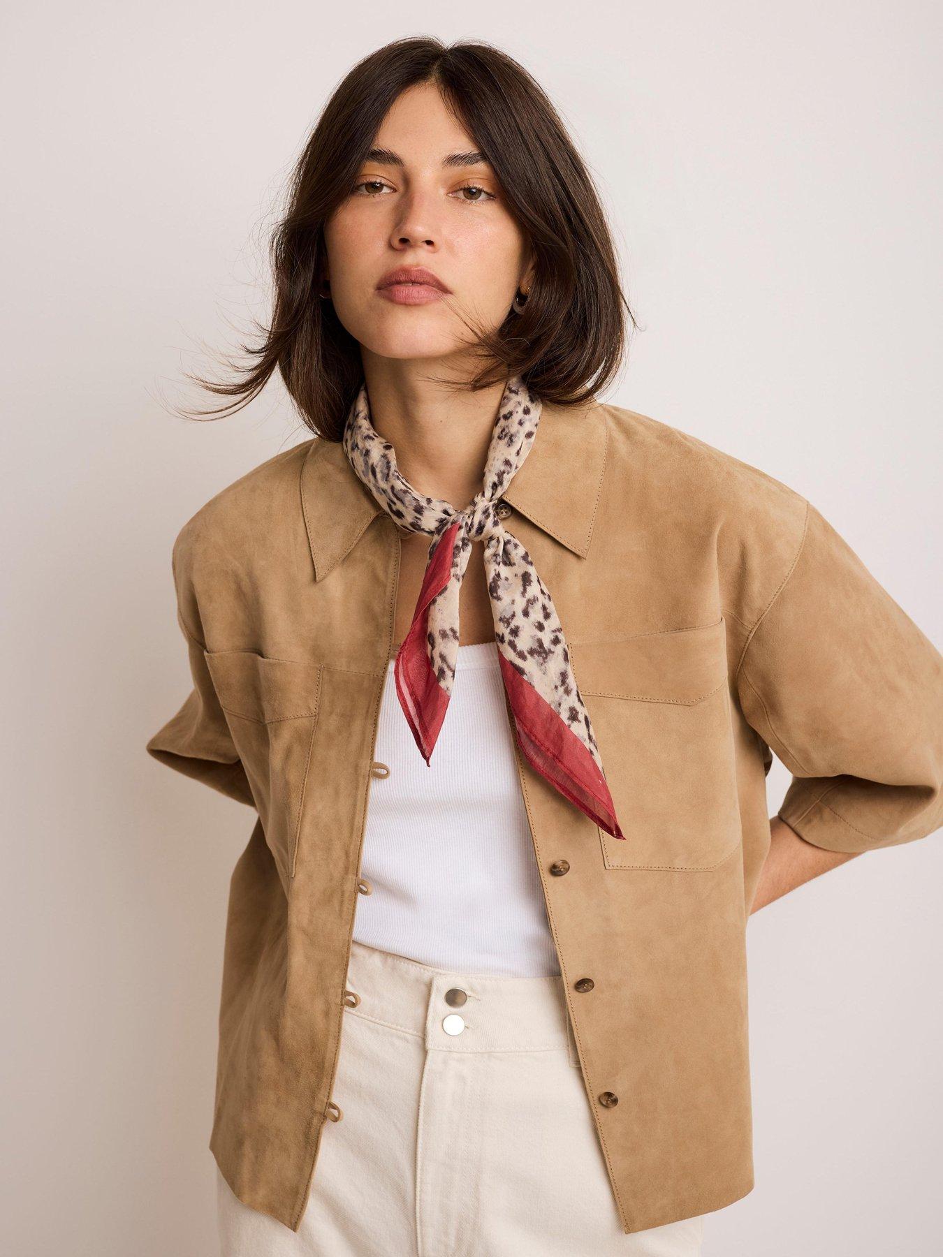  image of mint-velvet-allison-print-neck-scarf