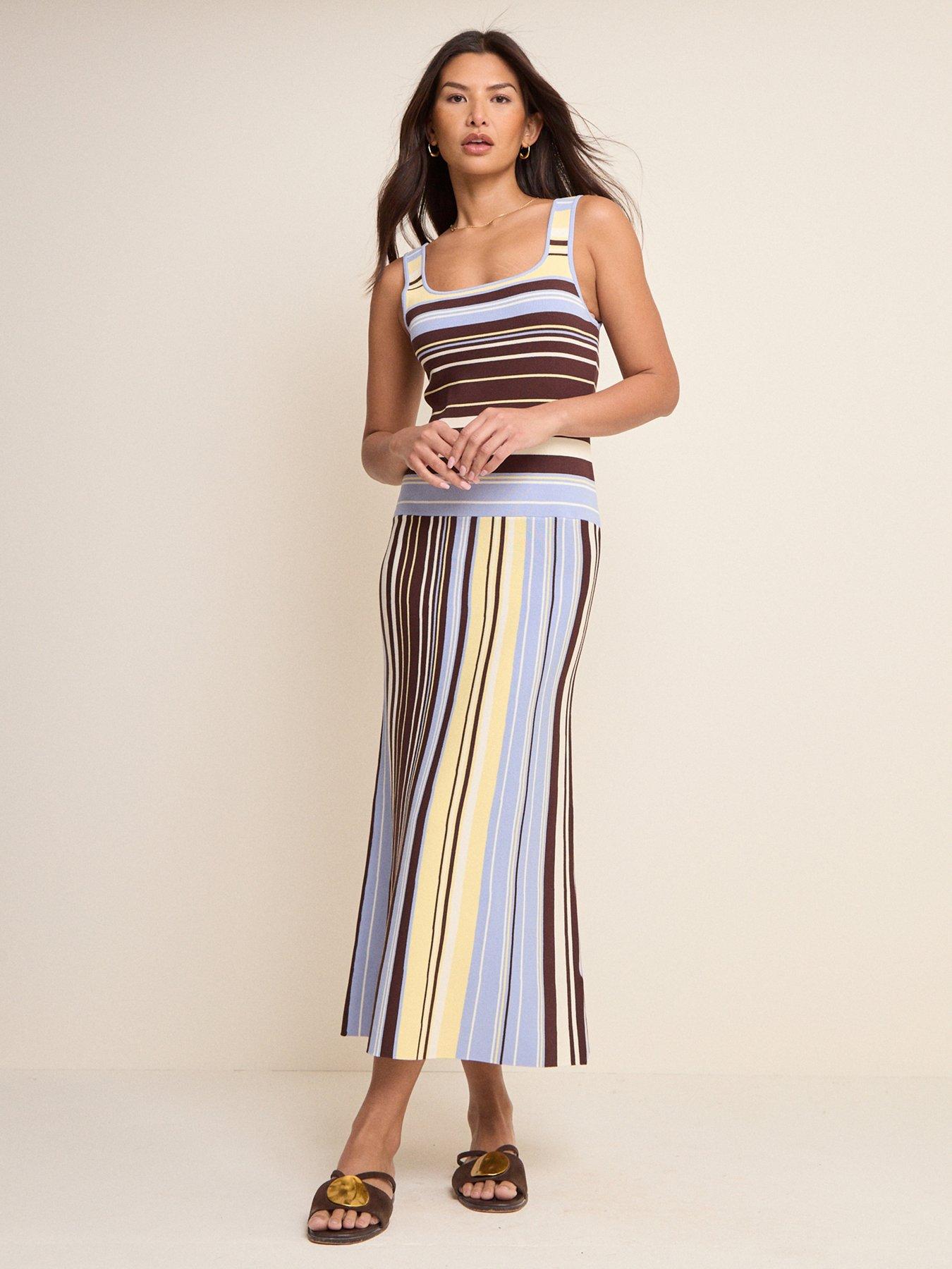 Nobodys Child Stripe Knit Dress - Multi