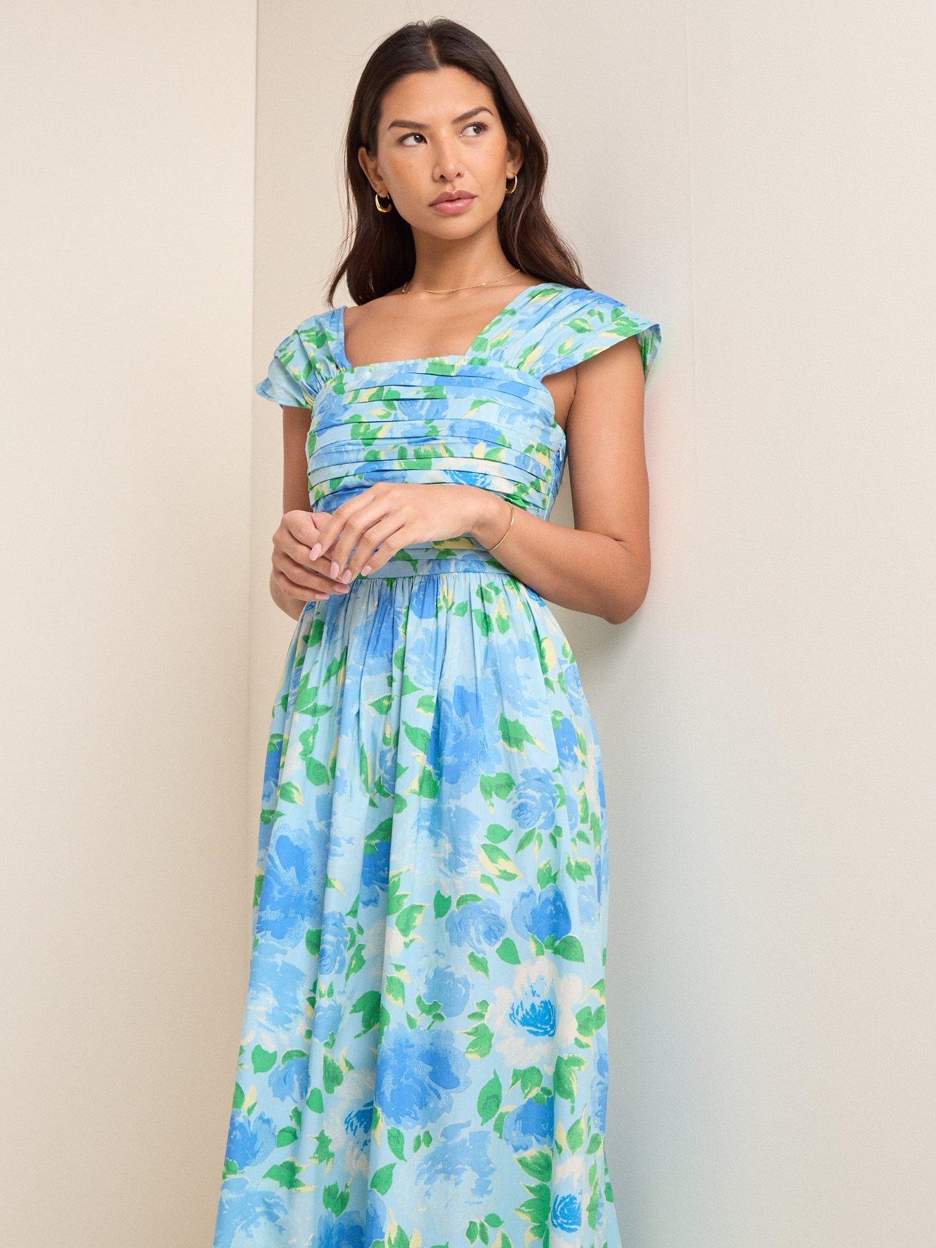 Image 3 of 5 of Nobodys Child Mika Midaxi Dress - Blue