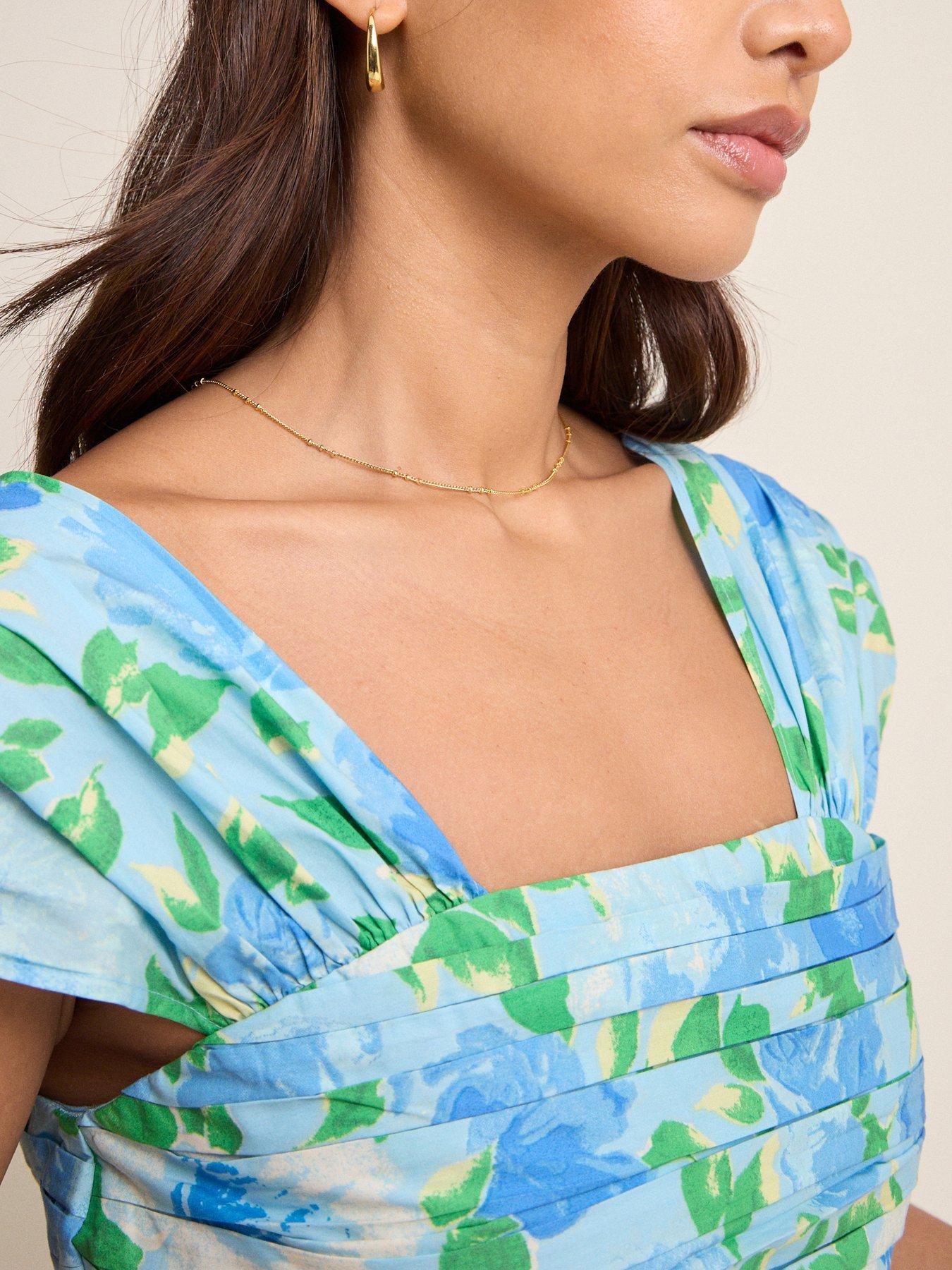 Image 5 of 5 of Nobodys Child Mika Midaxi Dress - Blue