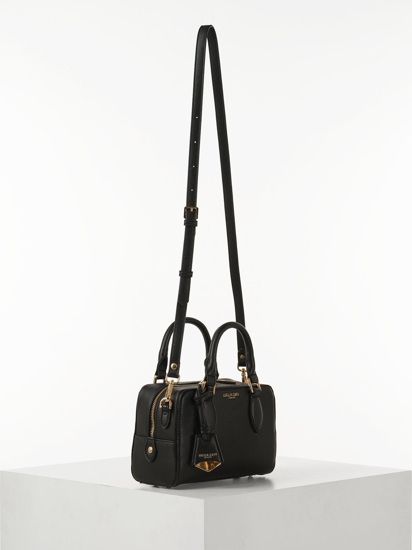Image 3 of 7 of Luella Grey Lilian Barrel Crossbody Bag - Black