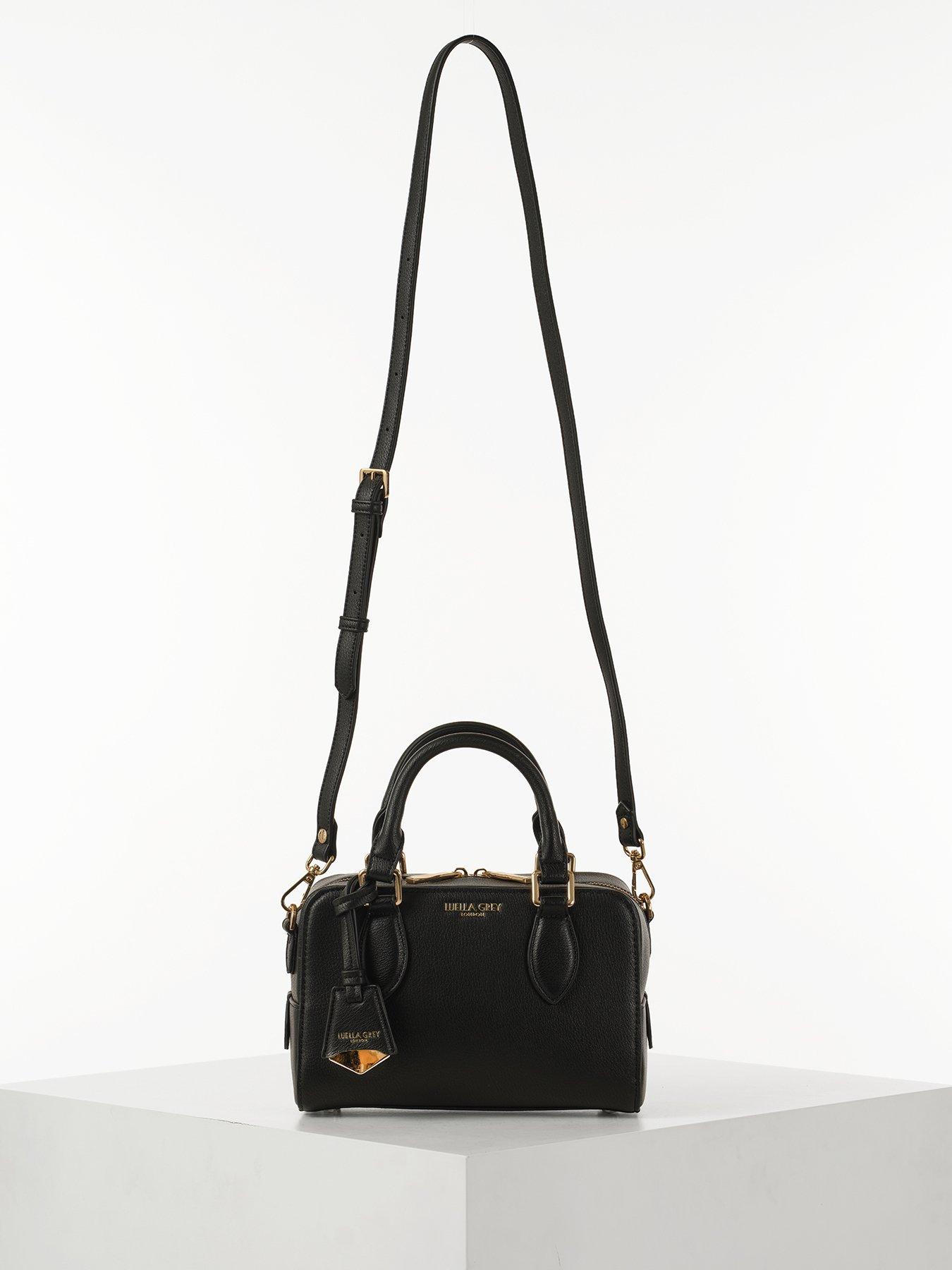 Image 5 of 7 of Luella Grey Lilian Barrel Crossbody Bag - Black