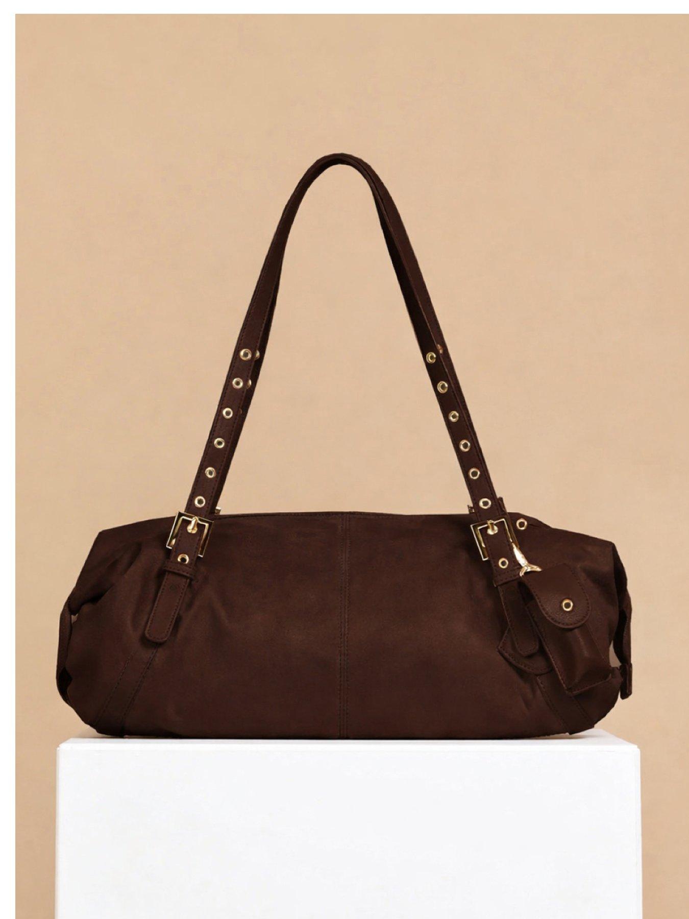  image of little-mistress-choc-slouch-bag