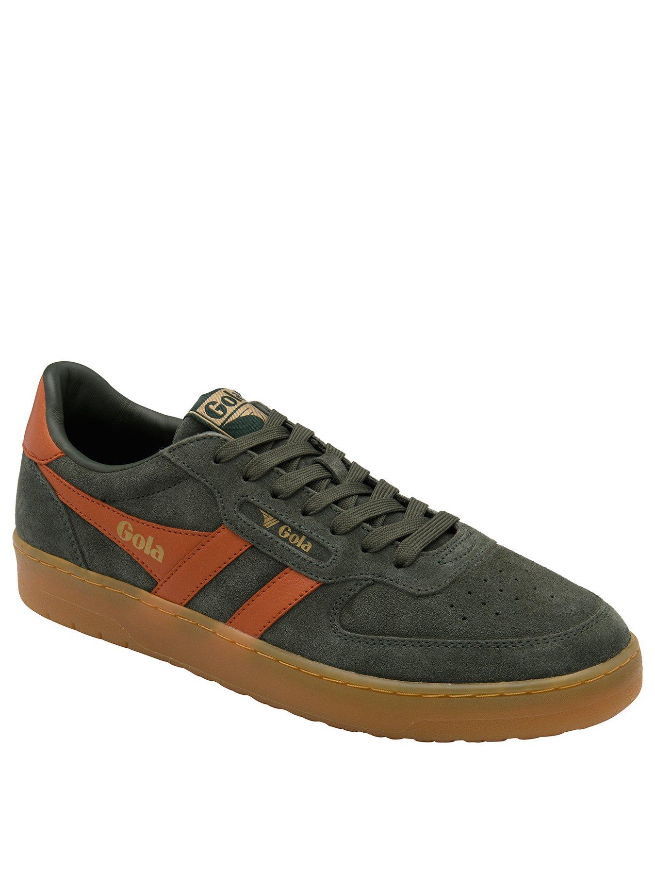  image of gola-mens-hawk-suede-86-khaki