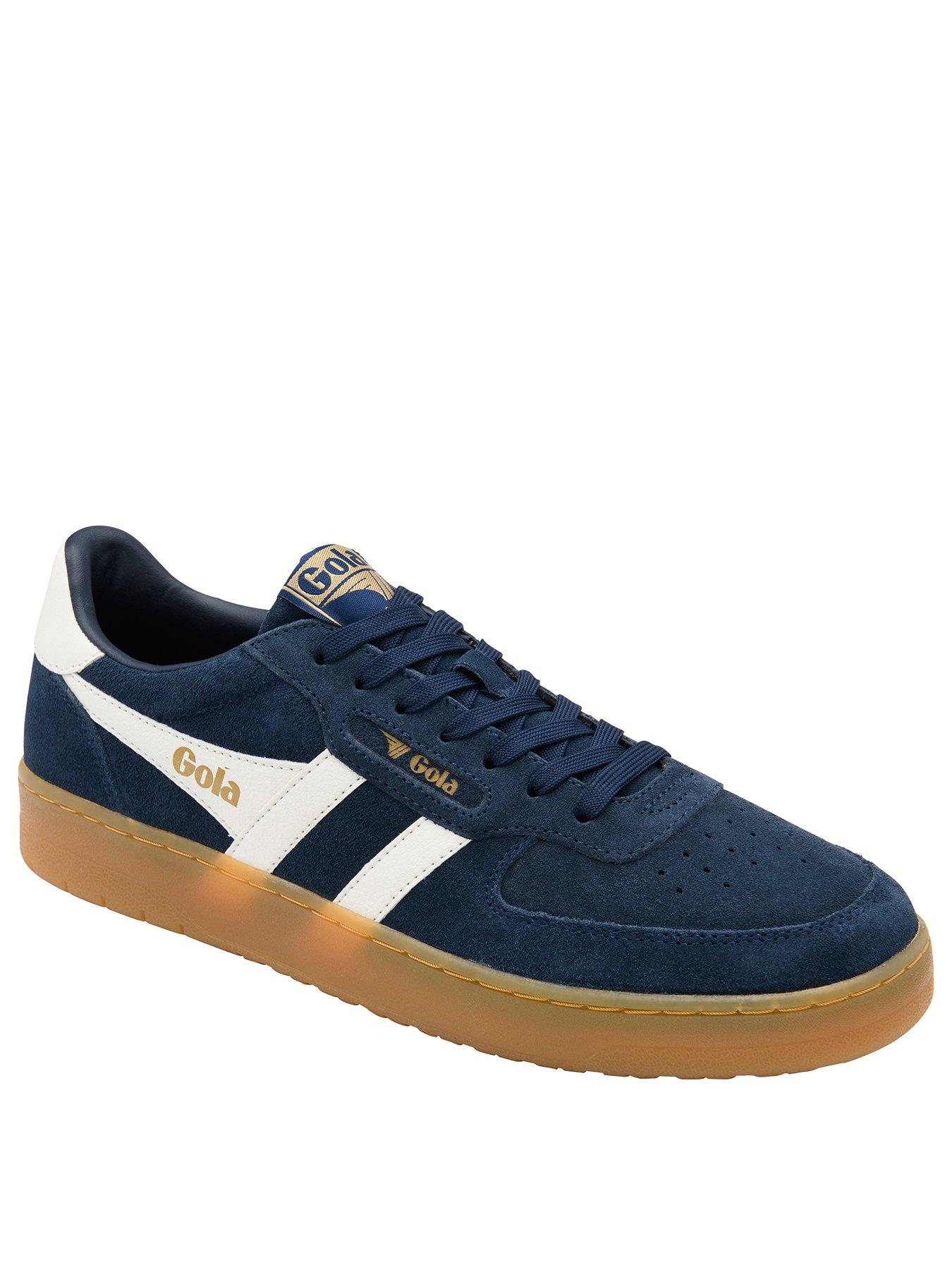stillFront image of gola-mens-hawk-suede-86-navy