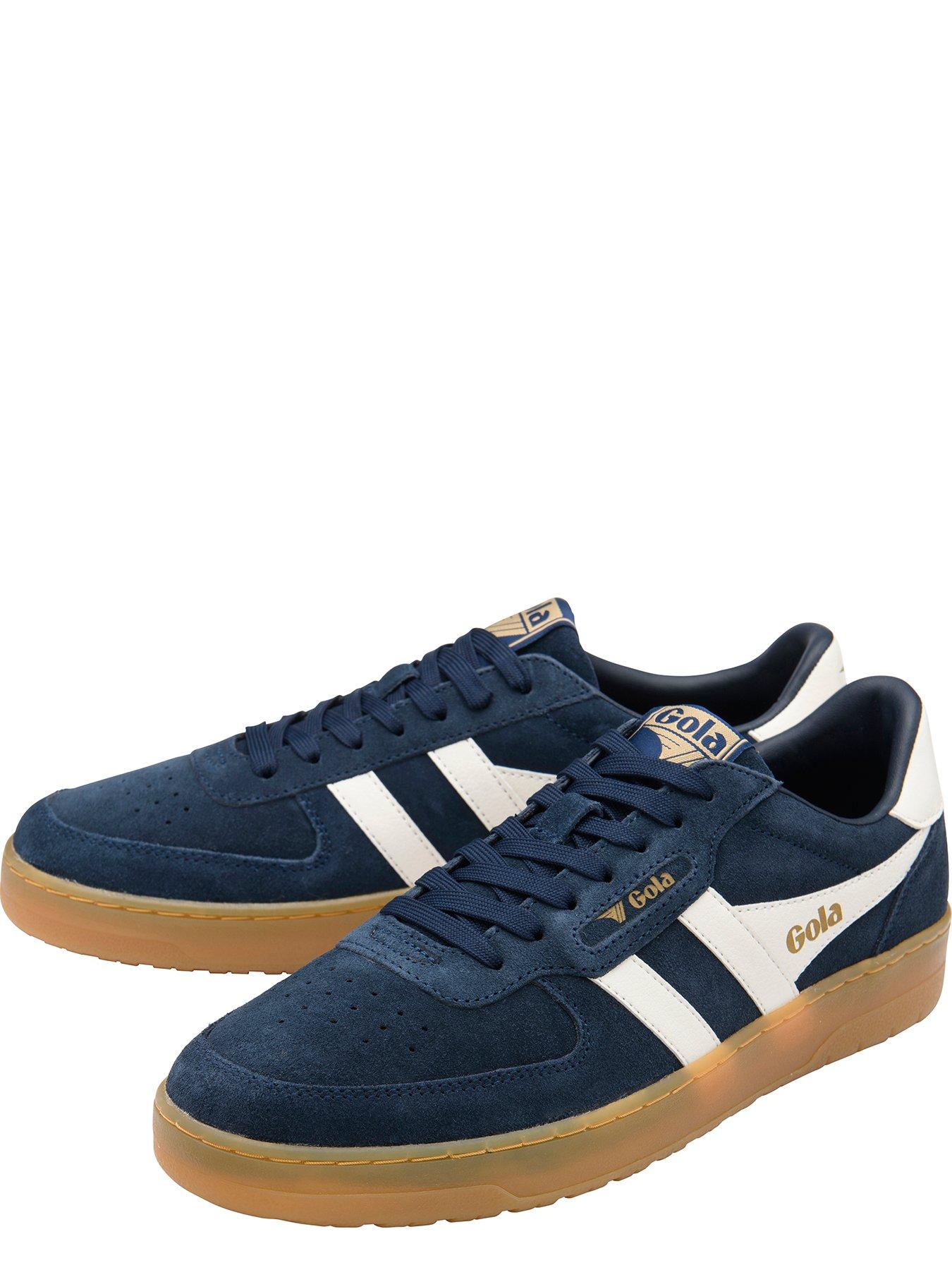  image of gola-mens-hawk-suede-86-navy
