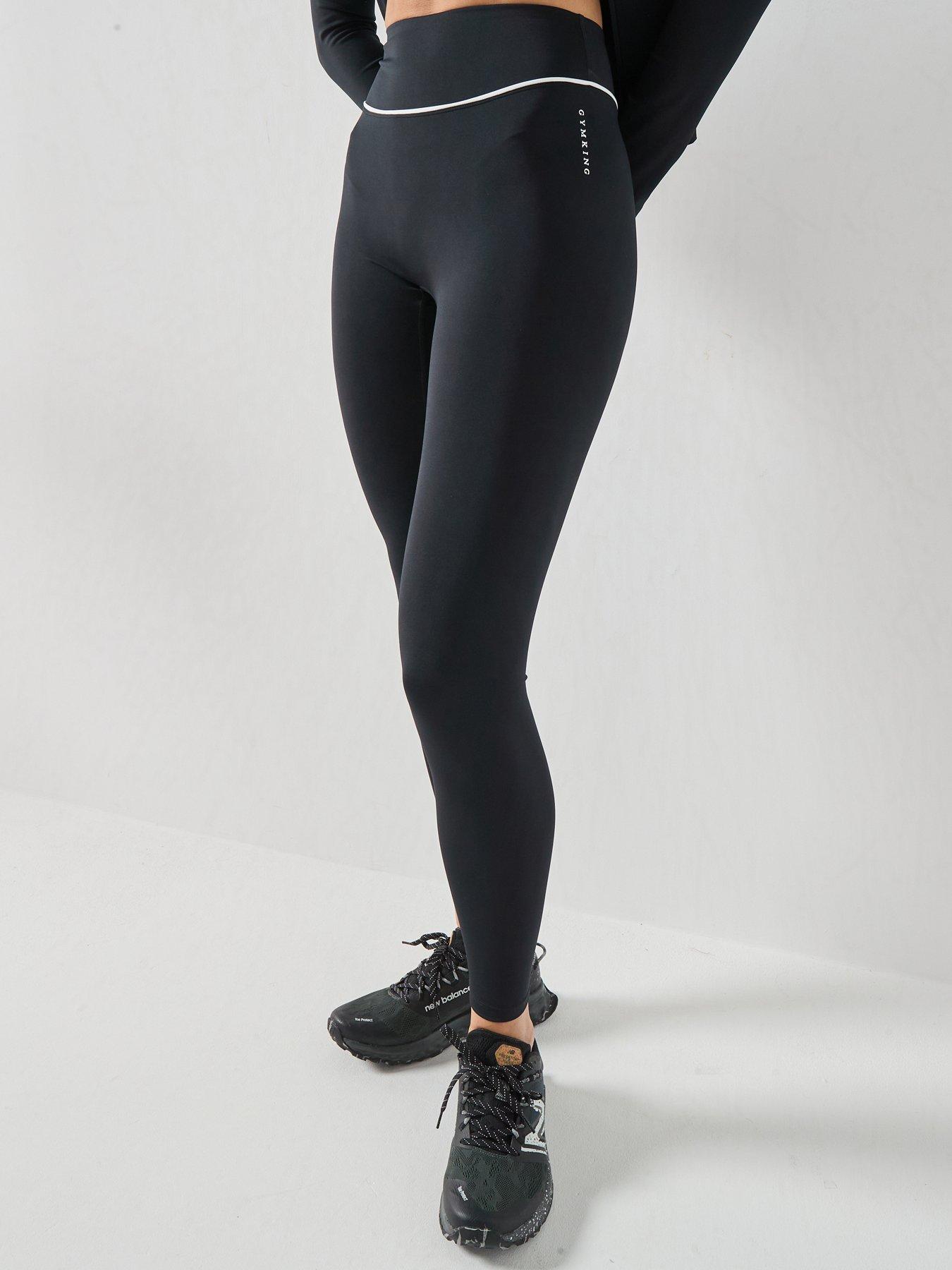 Image 1 of 5 of Gym King Womens Knockout Legging - Black