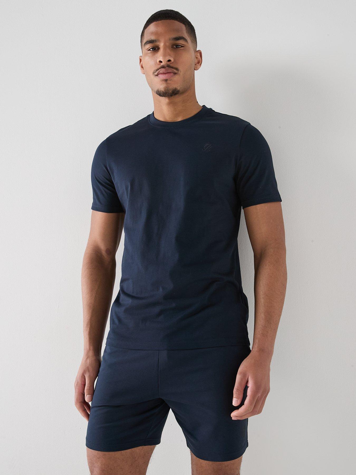 Gym King Mens Victory Jersey T-Shirt - Navy