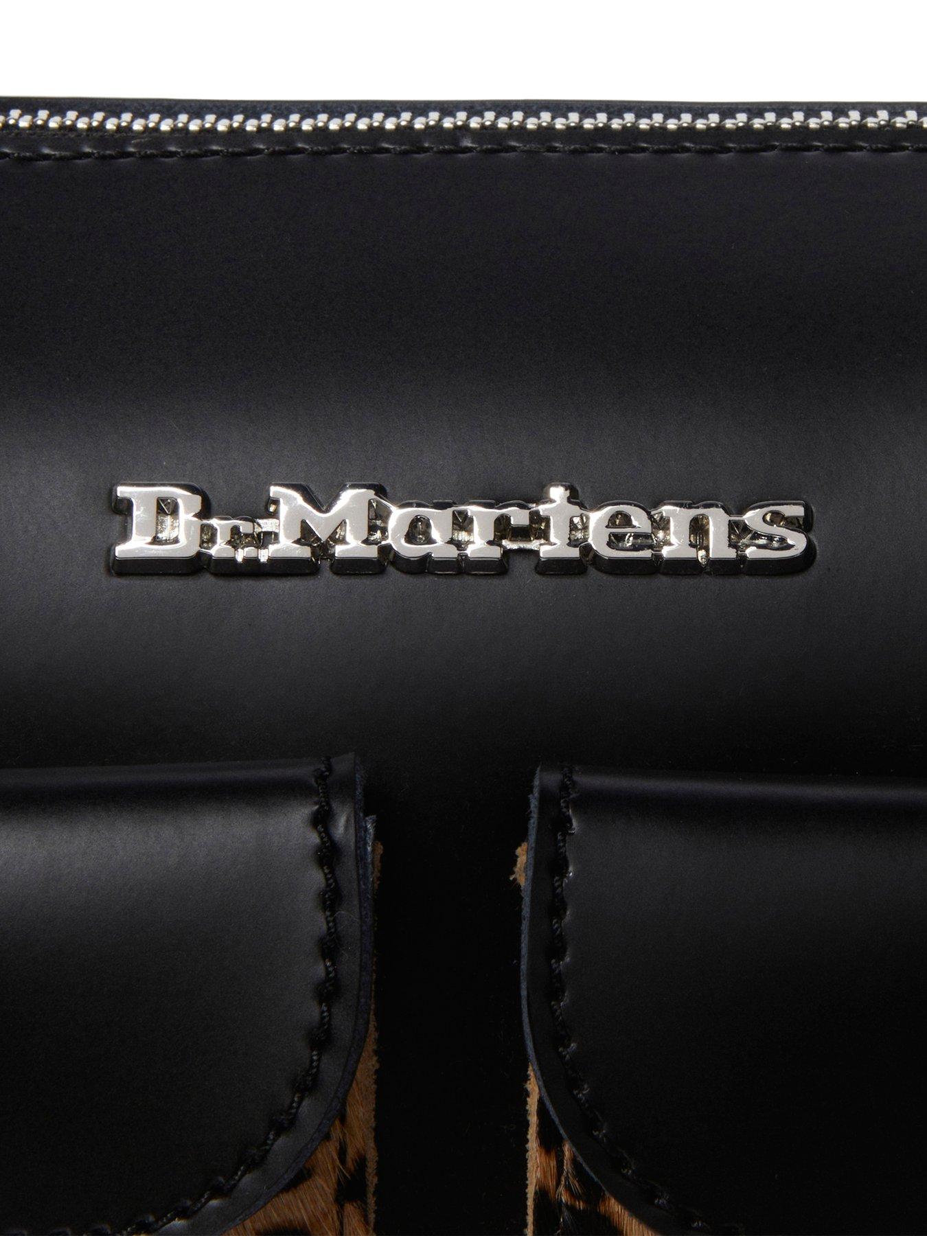  image of dr-martens-top-handle-bag-leopard-print