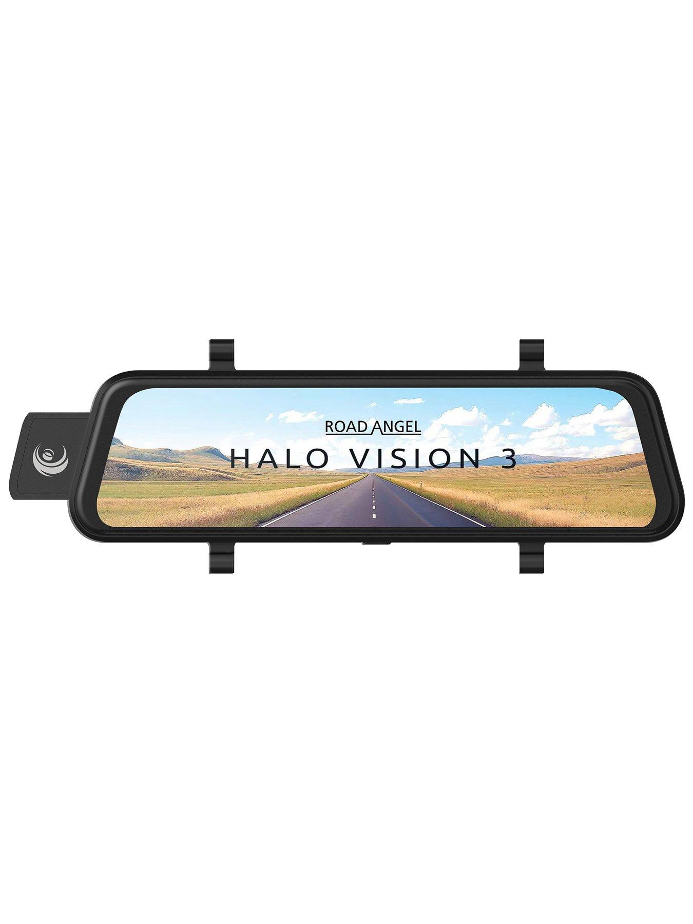 Image 2 of 7 of Road Angel Halo Vision 3 Rear View Mirror 1080p Dual Dashcam inc 64GB MicroSD Card &amp; Hardwiring Kit
