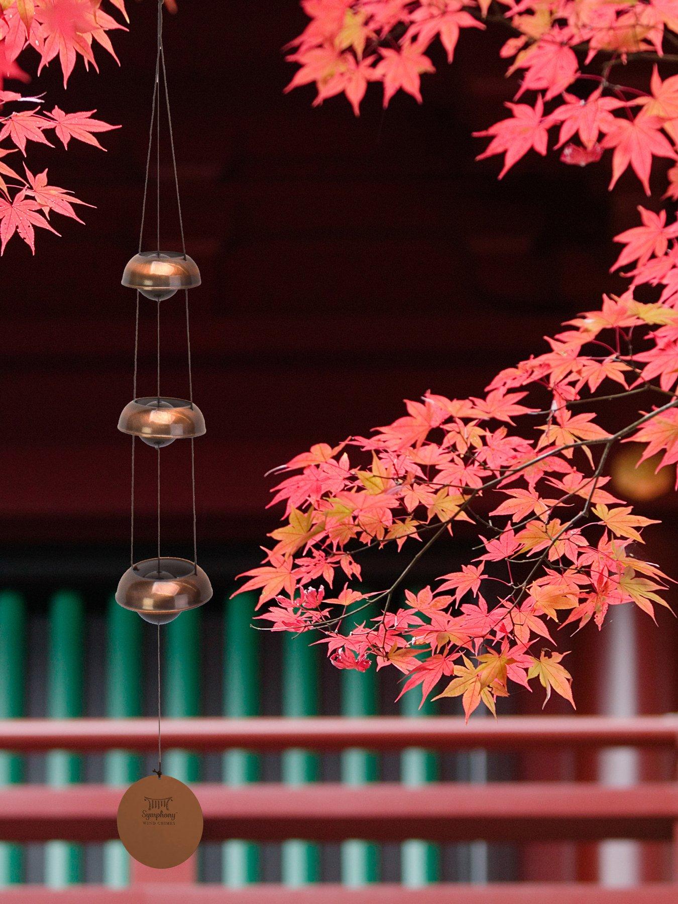 Panacea Zen Stainless Steel Wind Bells 66Cm Bronze