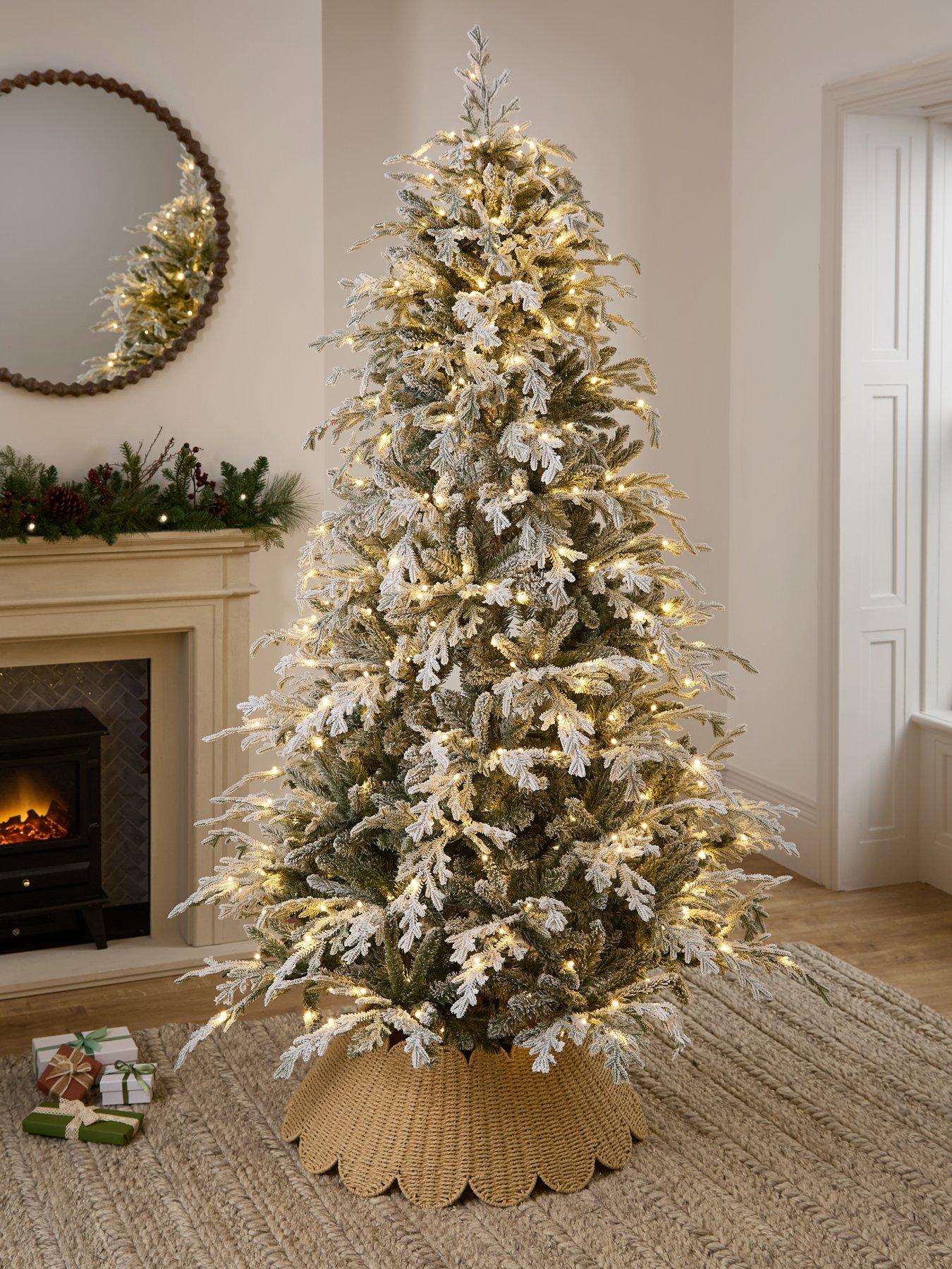 The Very Collection 7Ft Snowfall Pre Lit Tree