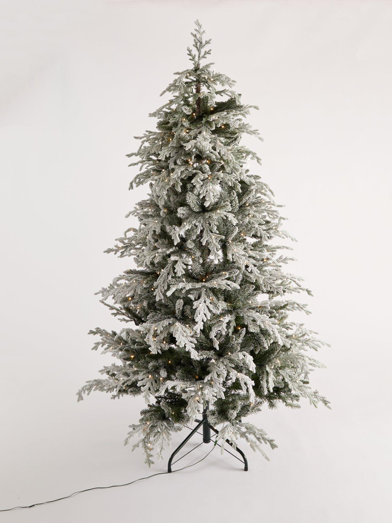 Image 3 of 8 of The Very Collection 7Ft Snowfall Pre Lit Christmas&nbsp;Tree