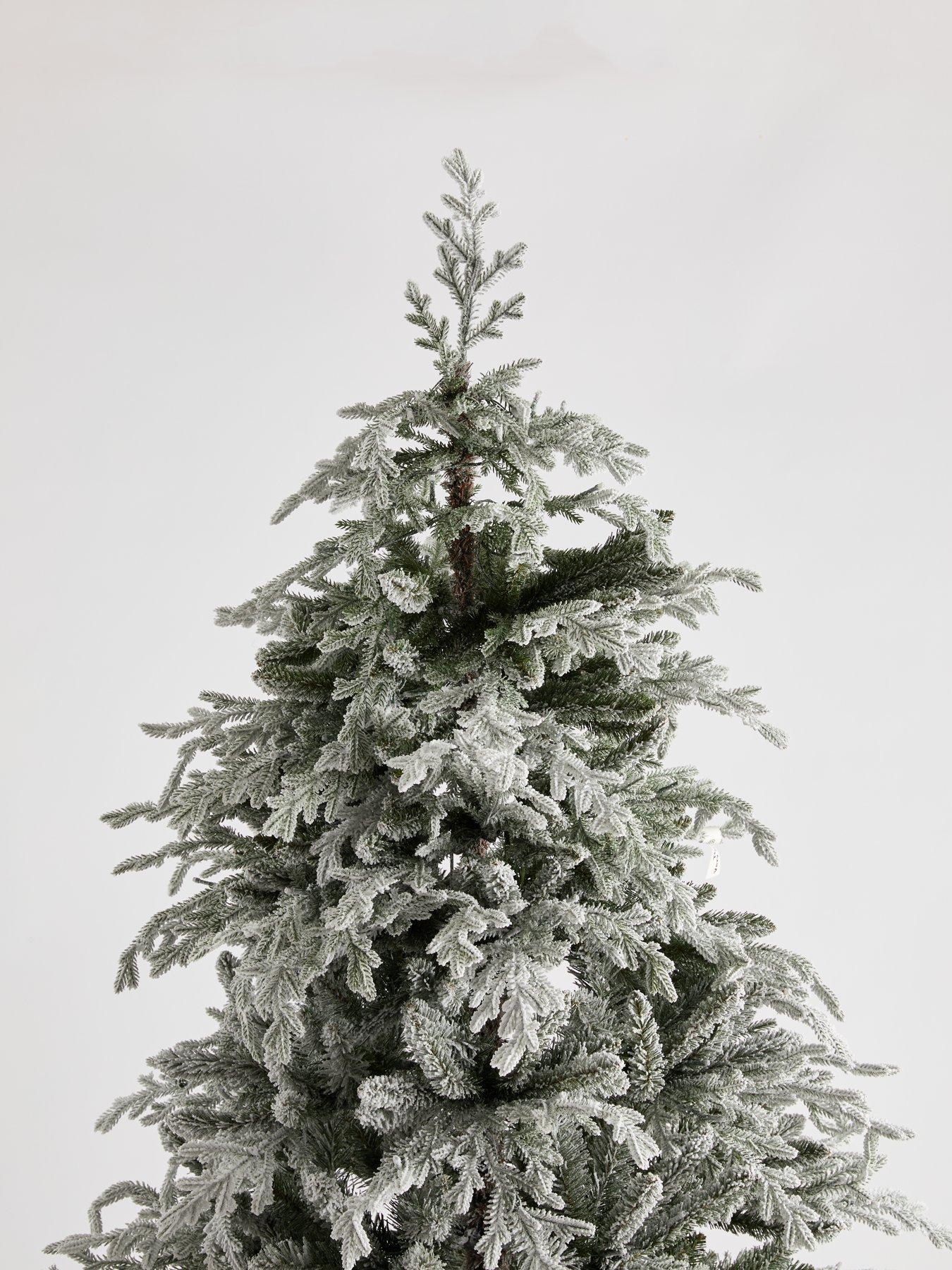 Image 4 of 8 of The Very Collection 7Ft Snowfall Pre Lit Christmas&nbsp;Tree