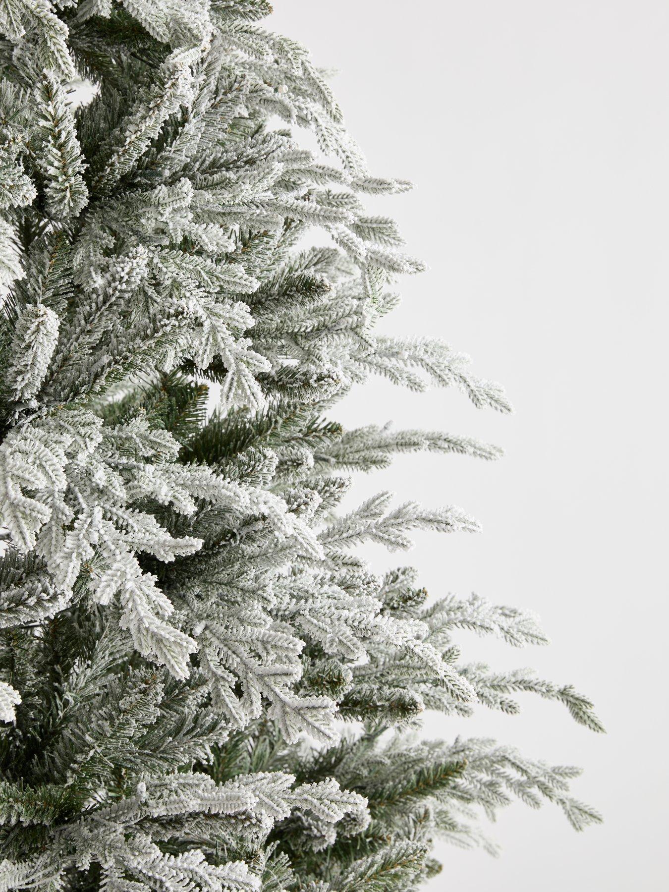 Image 5 of 8 of The Very Collection 7Ft Snowfall Pre Lit Christmas&nbsp;Tree
