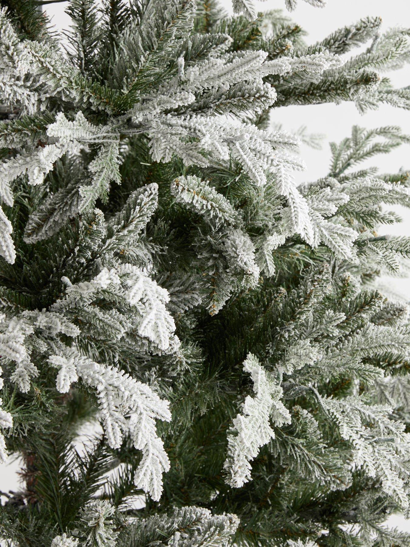 Image 6 of 8 of The Very Collection 7Ft Snowfall Pre Lit Christmas&nbsp;Tree
