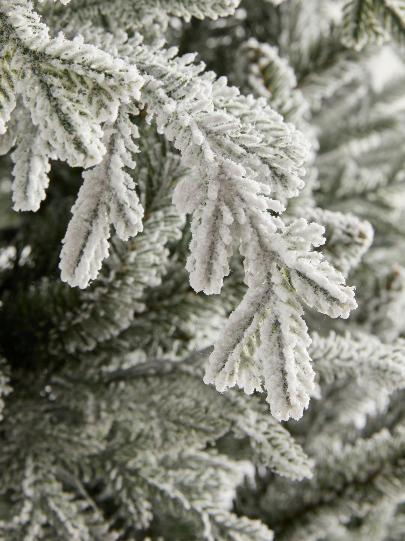 Image 7 of 8 of The Very Collection 7Ft Snowfall Pre Lit Christmas&nbsp;Tree
