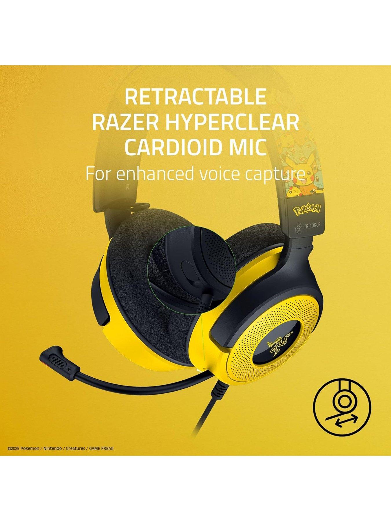 Image 3 of 7 of Razer Kraken V4 X - Pokemon Kanto Starters Ed.