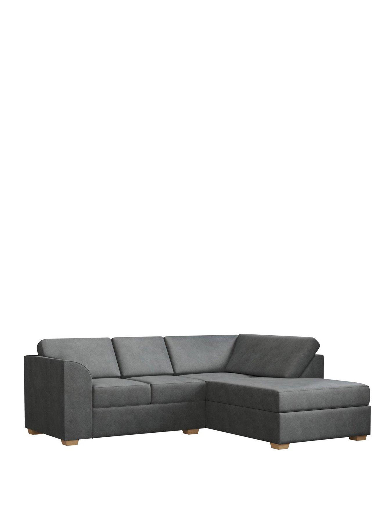 Image 2 of 6 of Aspire Modo Right Hand Corner L Shape Sofa - Velvet